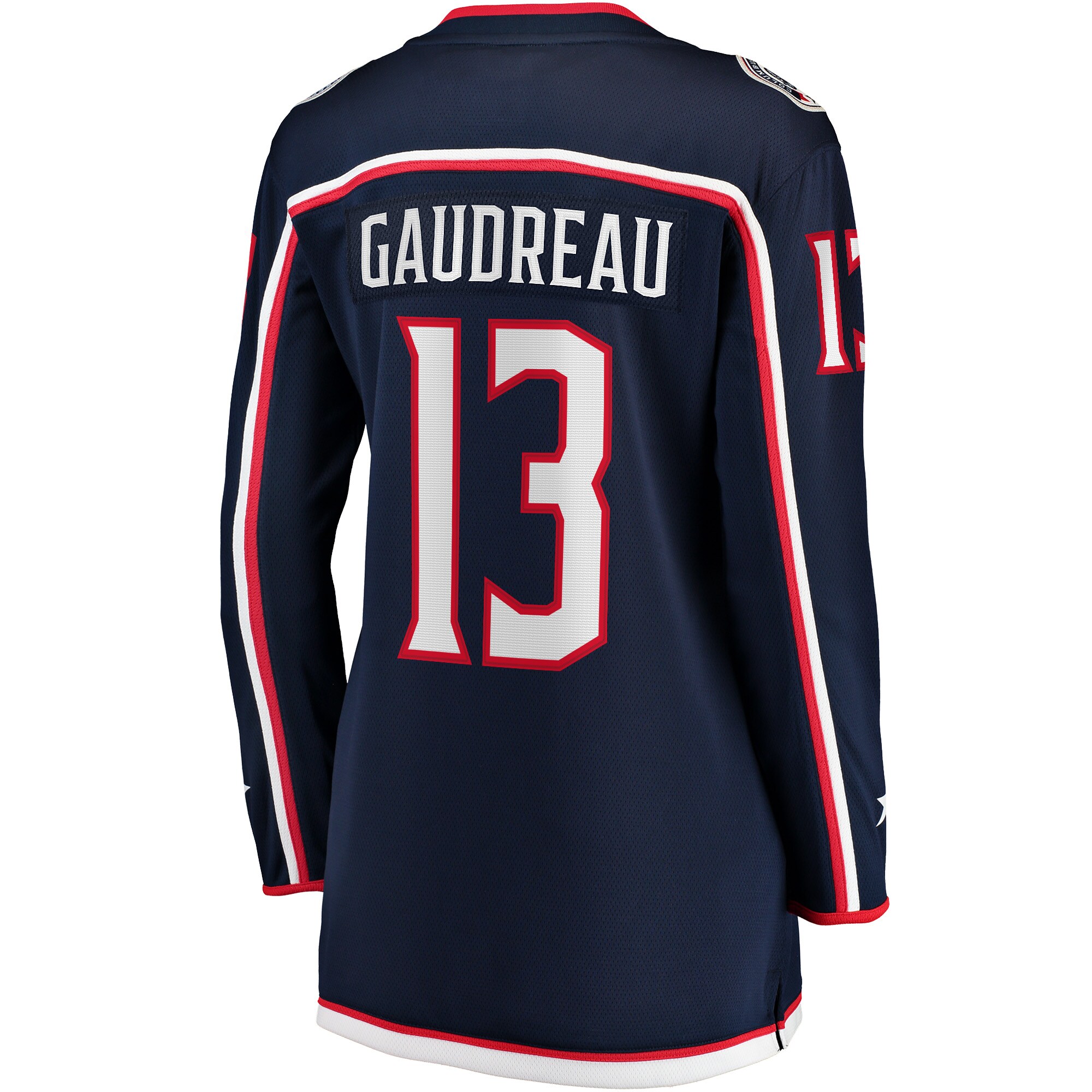 Johnny Gaudreau Columbus Blue Jackets Women's 2022 Breakaway Player Jersey - Navy