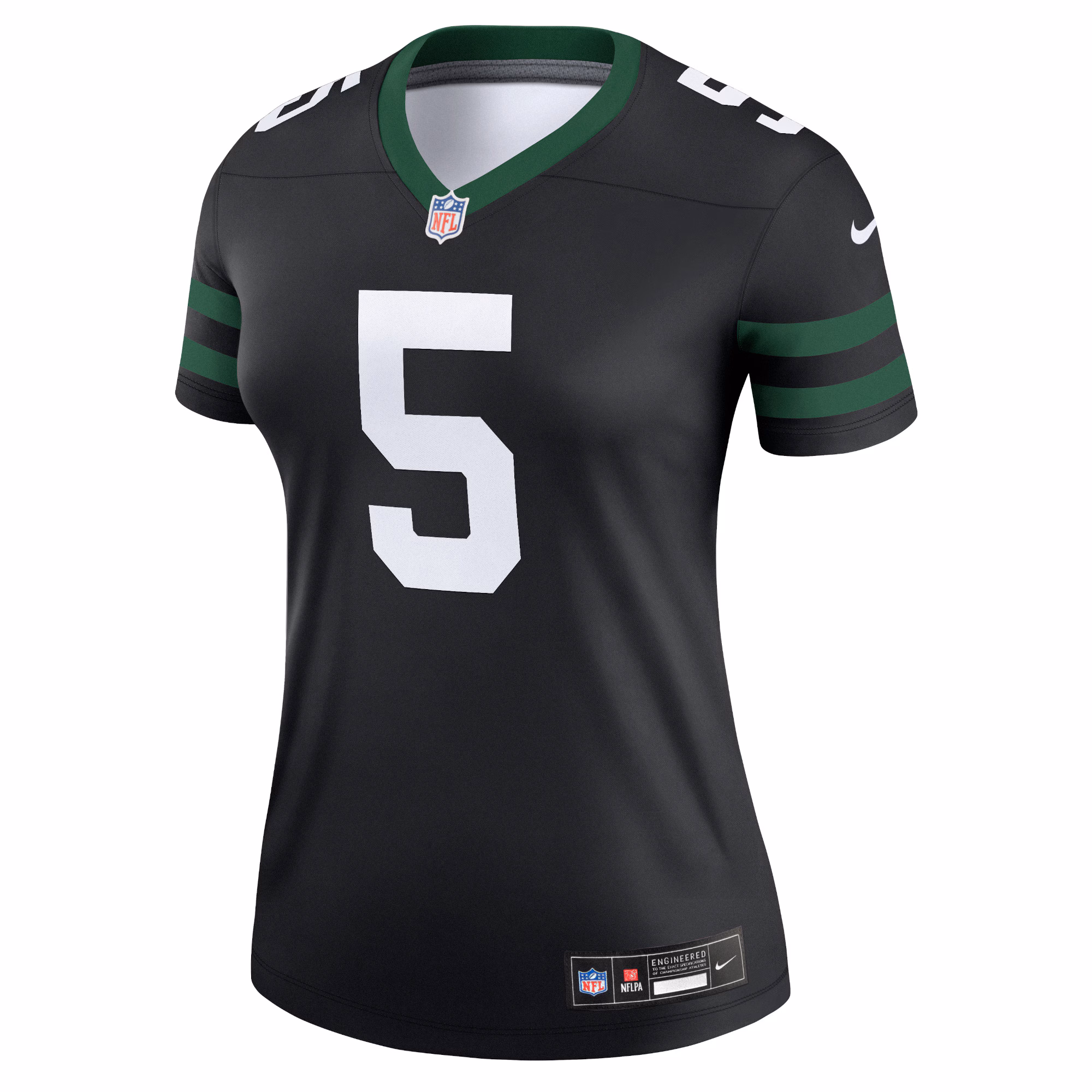 Garrett Wilson New York Jets Women's Alternate Legend Jersey - Legacy Black