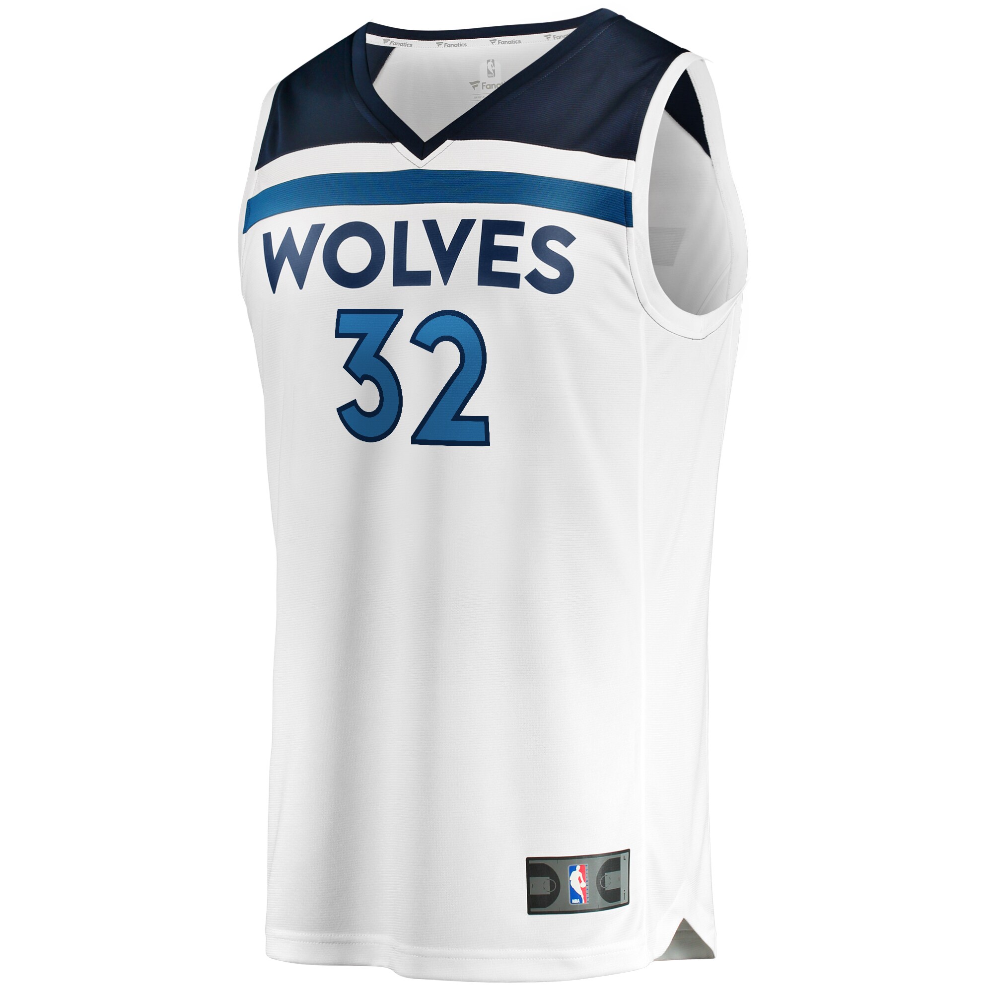 Karl-Anthony Towns Minnesota Timberwolves  Youth Fast Break Replica Player Jersey - Association Edition - White