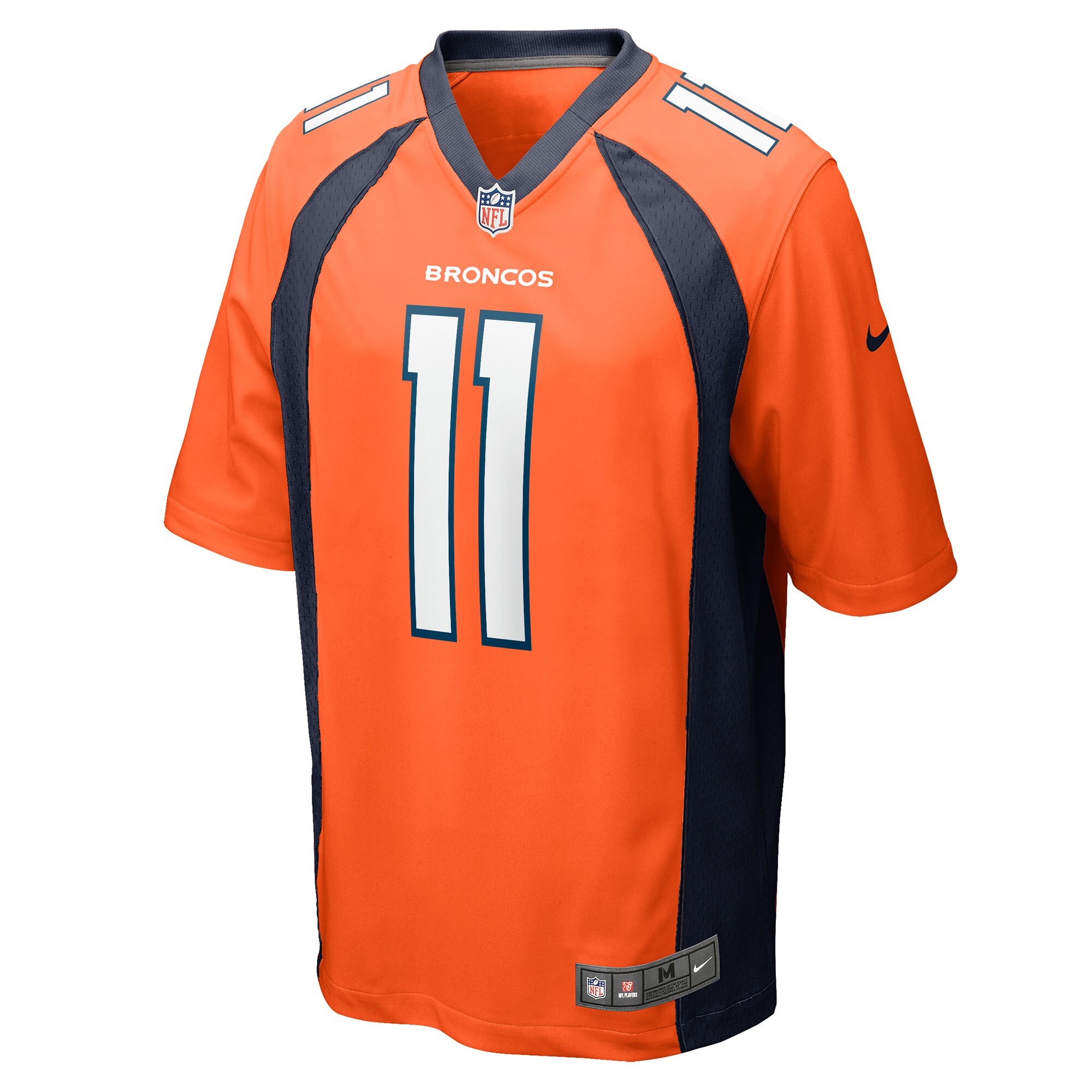 Josh Johnson Denver Broncos  Game Player Jersey - Orange
