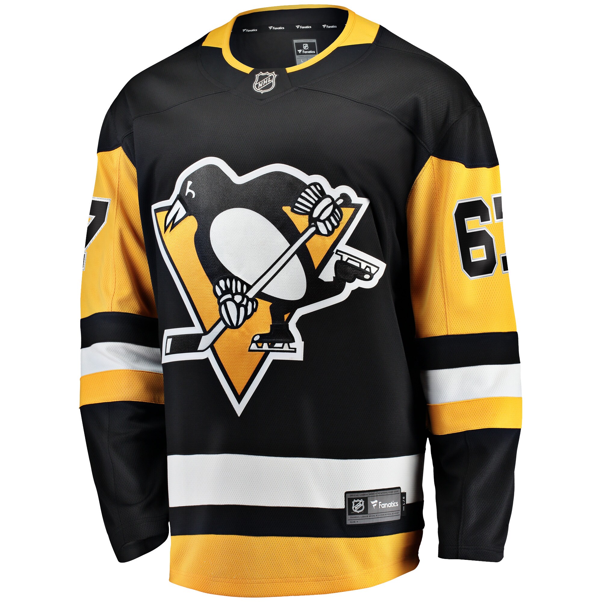 Rickard Rakell Pittsburgh Penguins Home Breakaway Player Jersey - Black