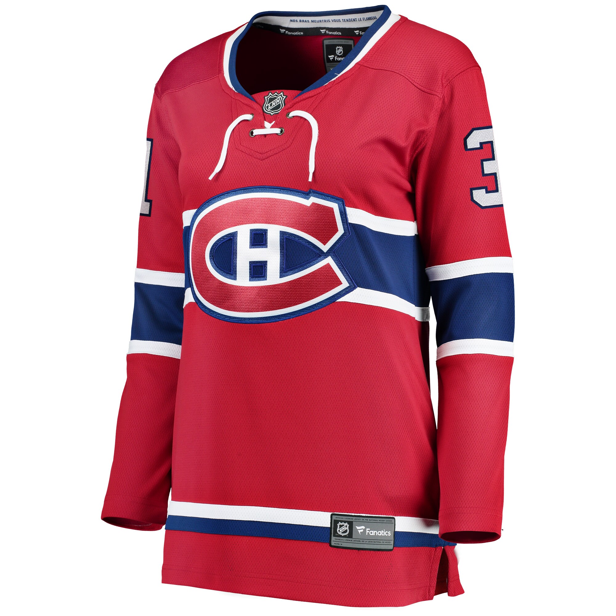 Carey Price Montreal Canadiens Women's Home Breakaway Player Jersey - Red