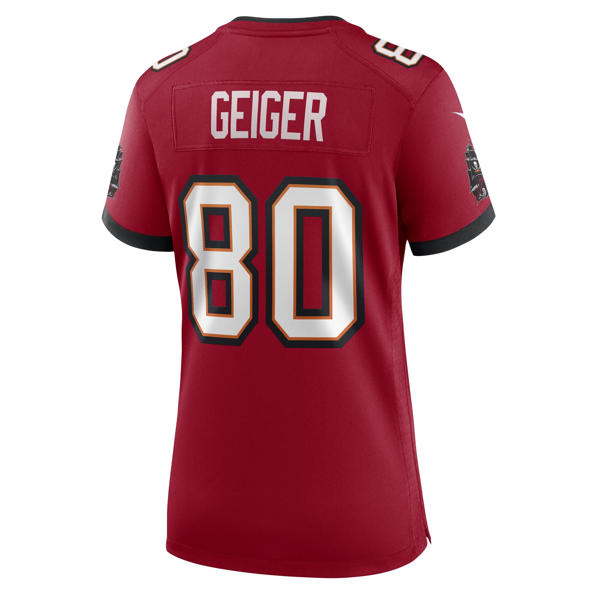 Kaylon Geiger Tampa Bay Buccaneers  Women's Game Player Jersey - Red