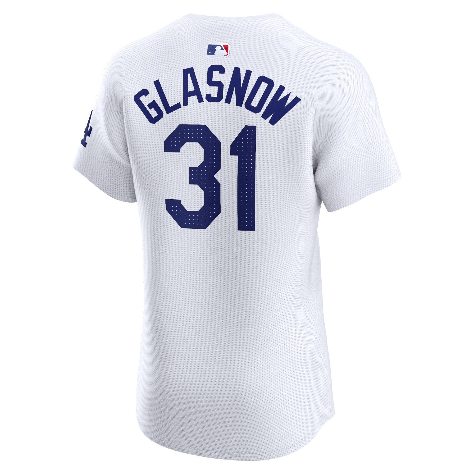 Men's Los Angeles Dodgers Tyler Glasnow  White Home Elite Player Jersey