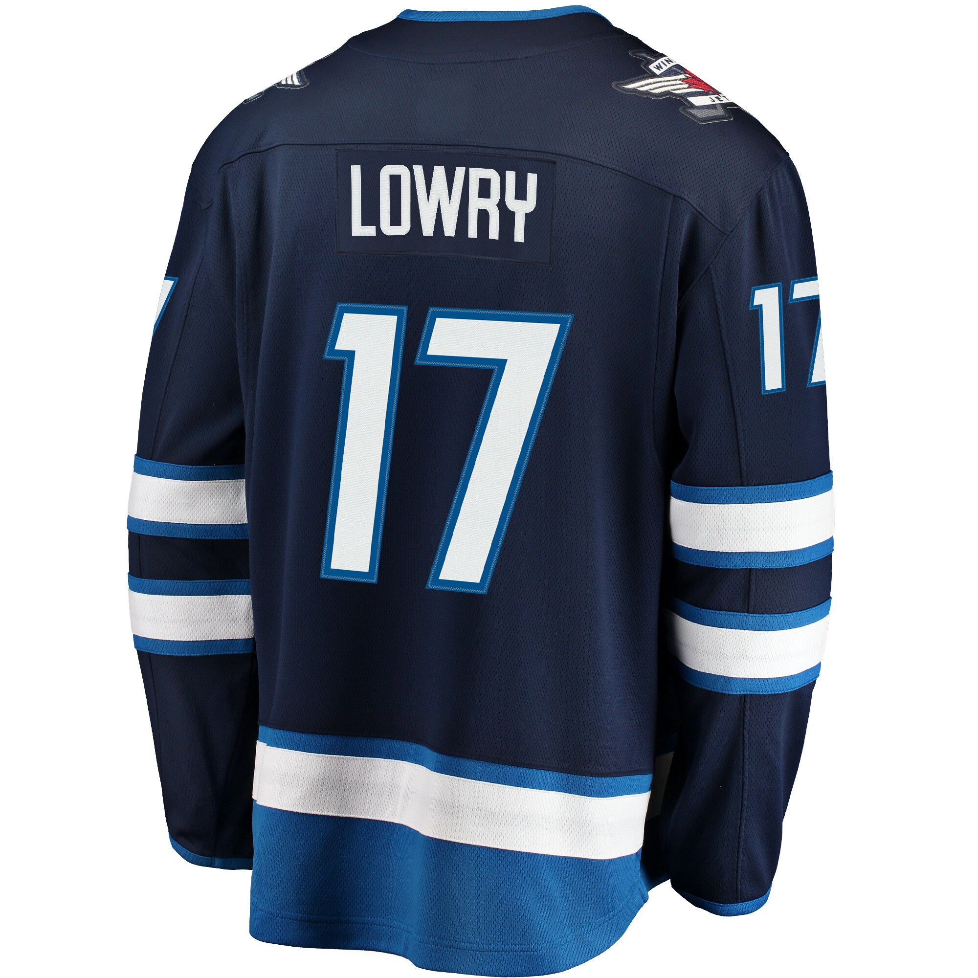 Adam Lowry Winnipeg Jets Breakaway Replica Jersey - Navy