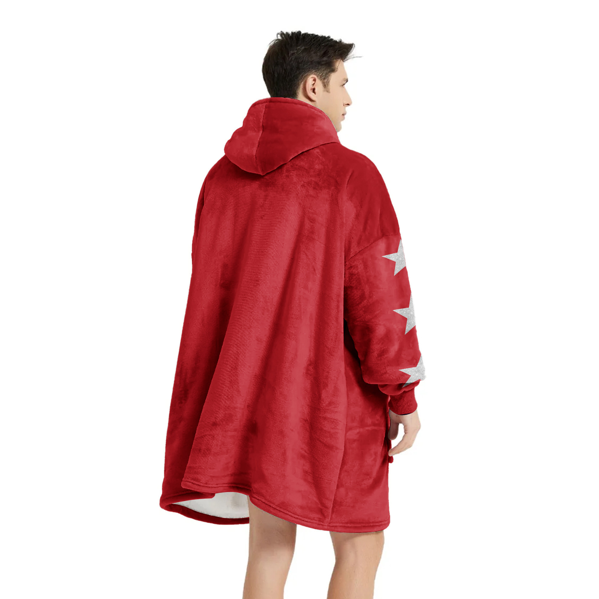 Adult San Francisco 49ers Football Unisex Blanket Hoodie
