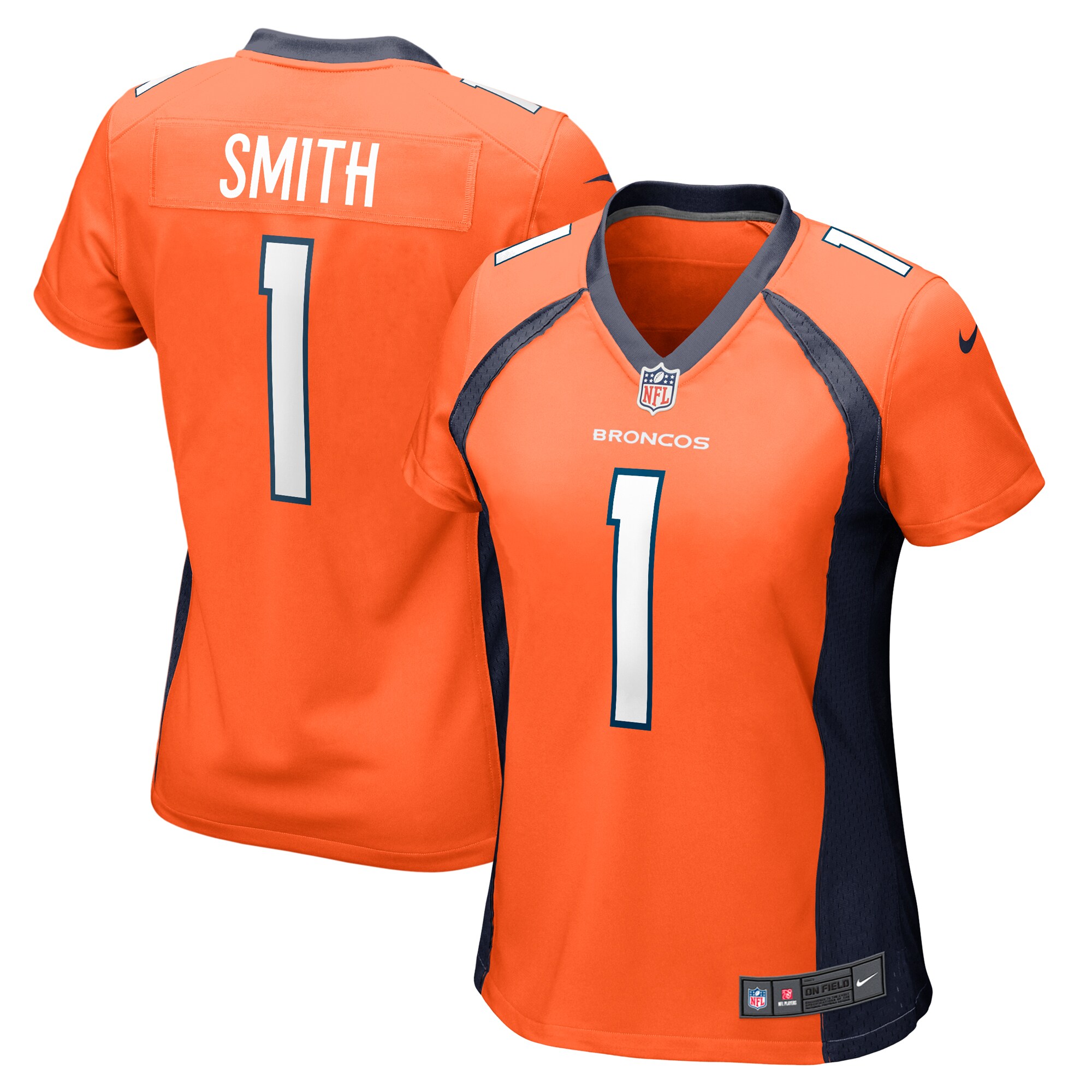 Tremon Smith Denver Broncos Women's Game Jersey - Orange