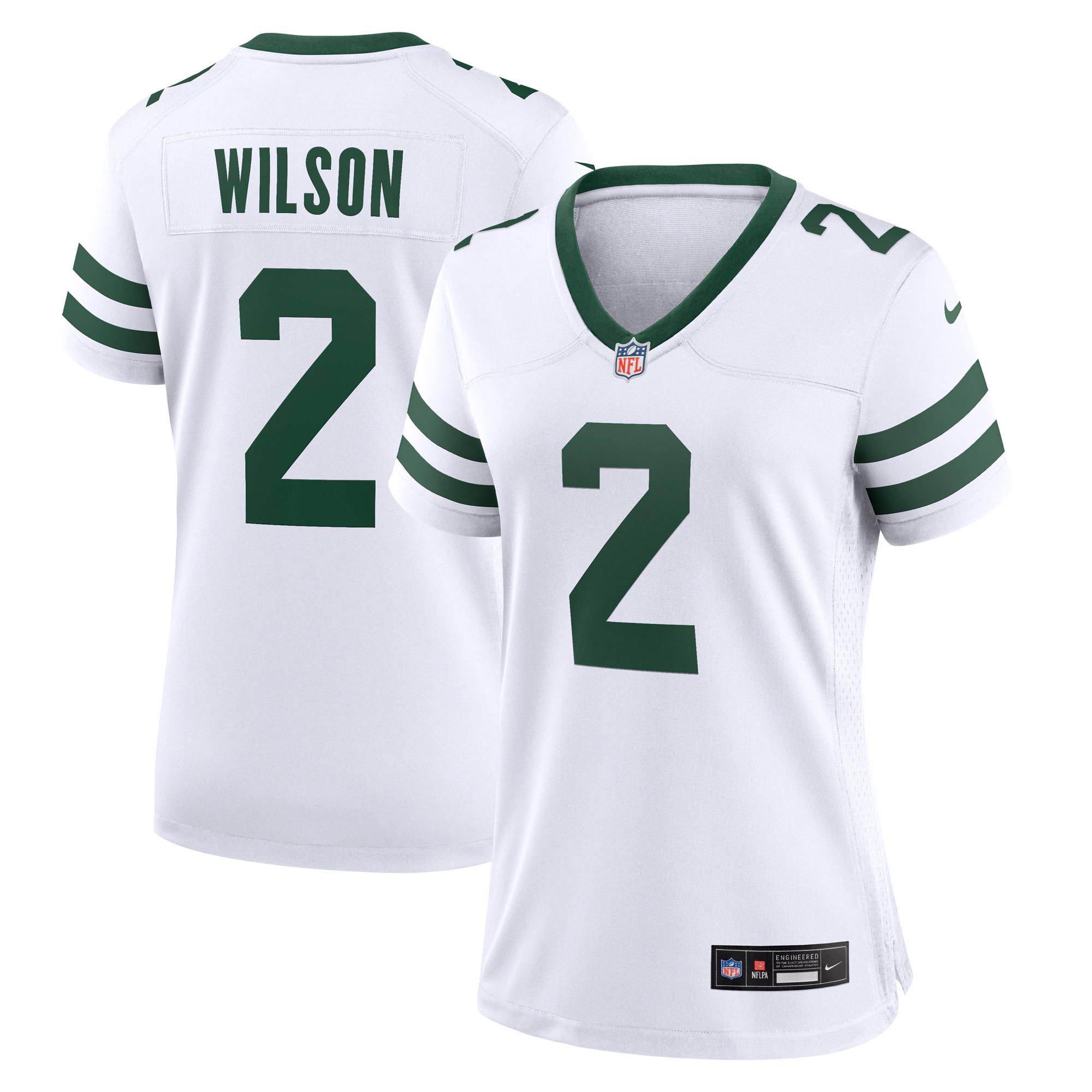Zach Wilson New York Jets Women's Game Jersey - Legacy White