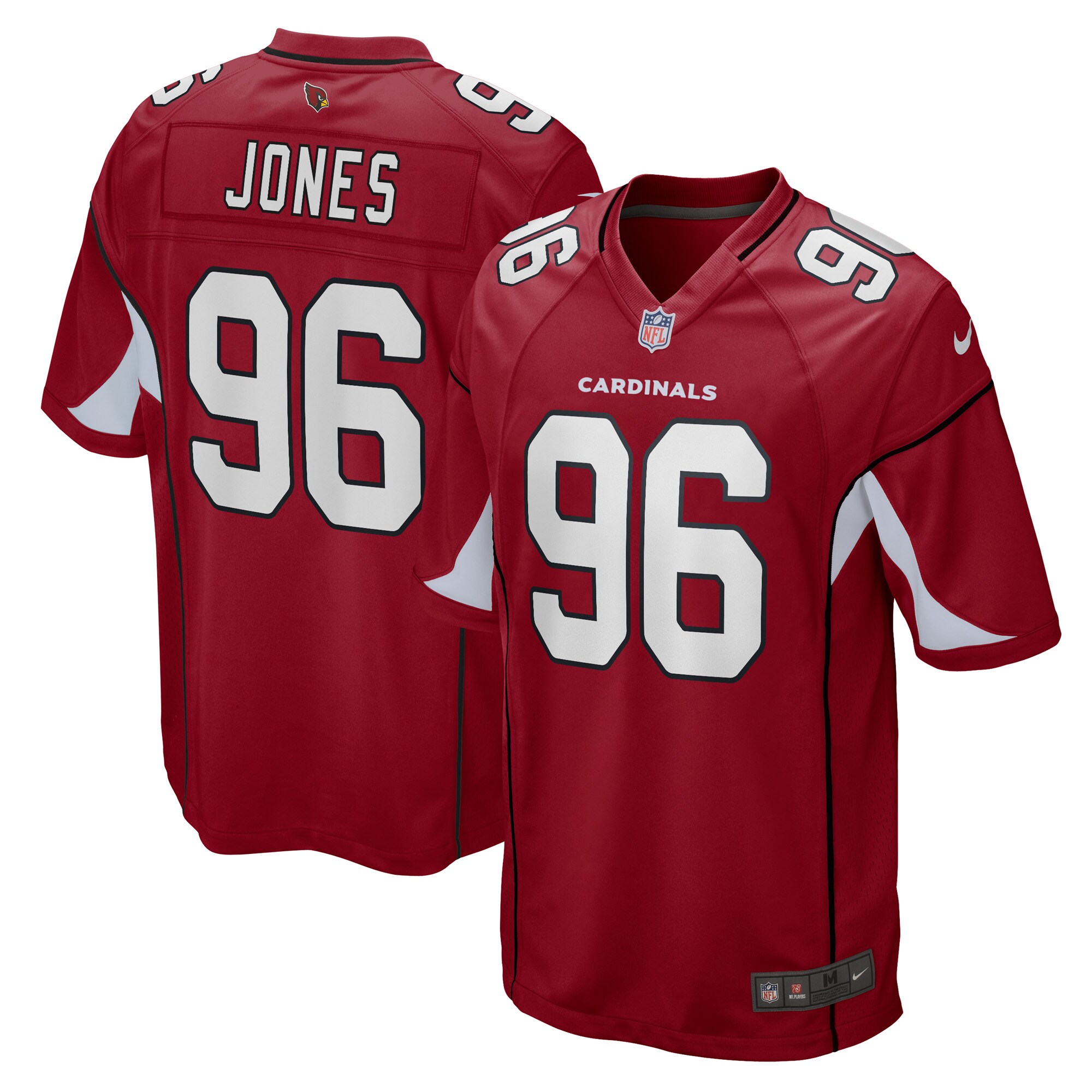 Manny Jones Arizona Cardinals  Game Player Jersey - Cardinal