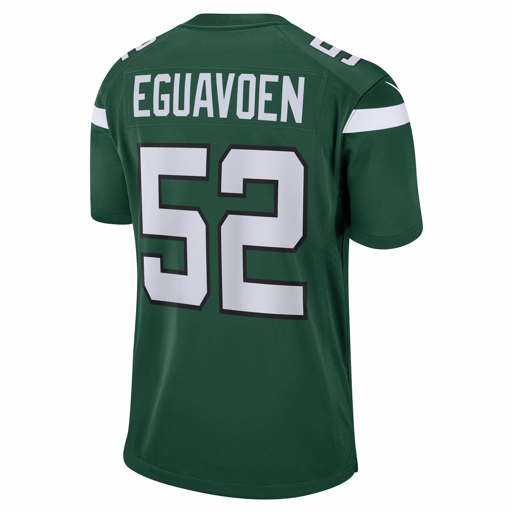 Sam Eguavoen New York Jets  Game Jersey - Gotham Green