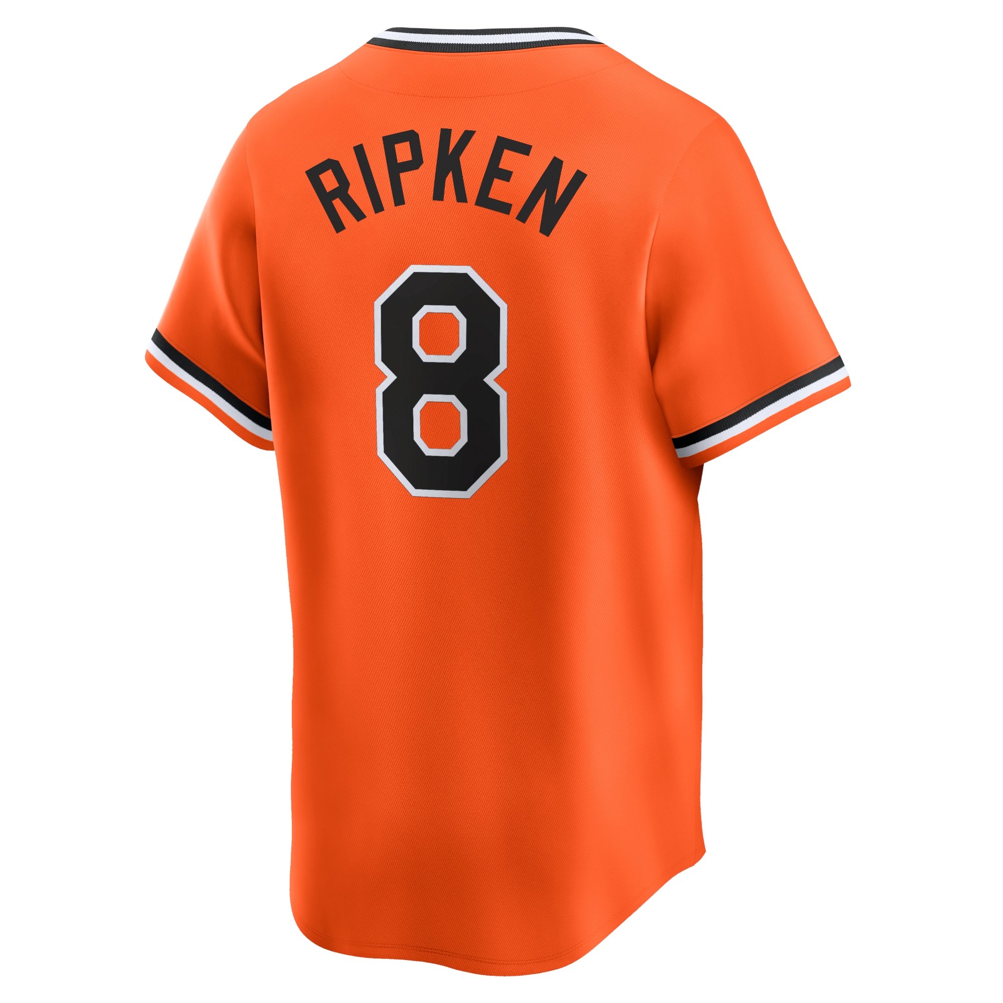Men's Baltimore Orioles Cal Ripken Jr.  Orange Throwback Cooperstown Limited Jersey