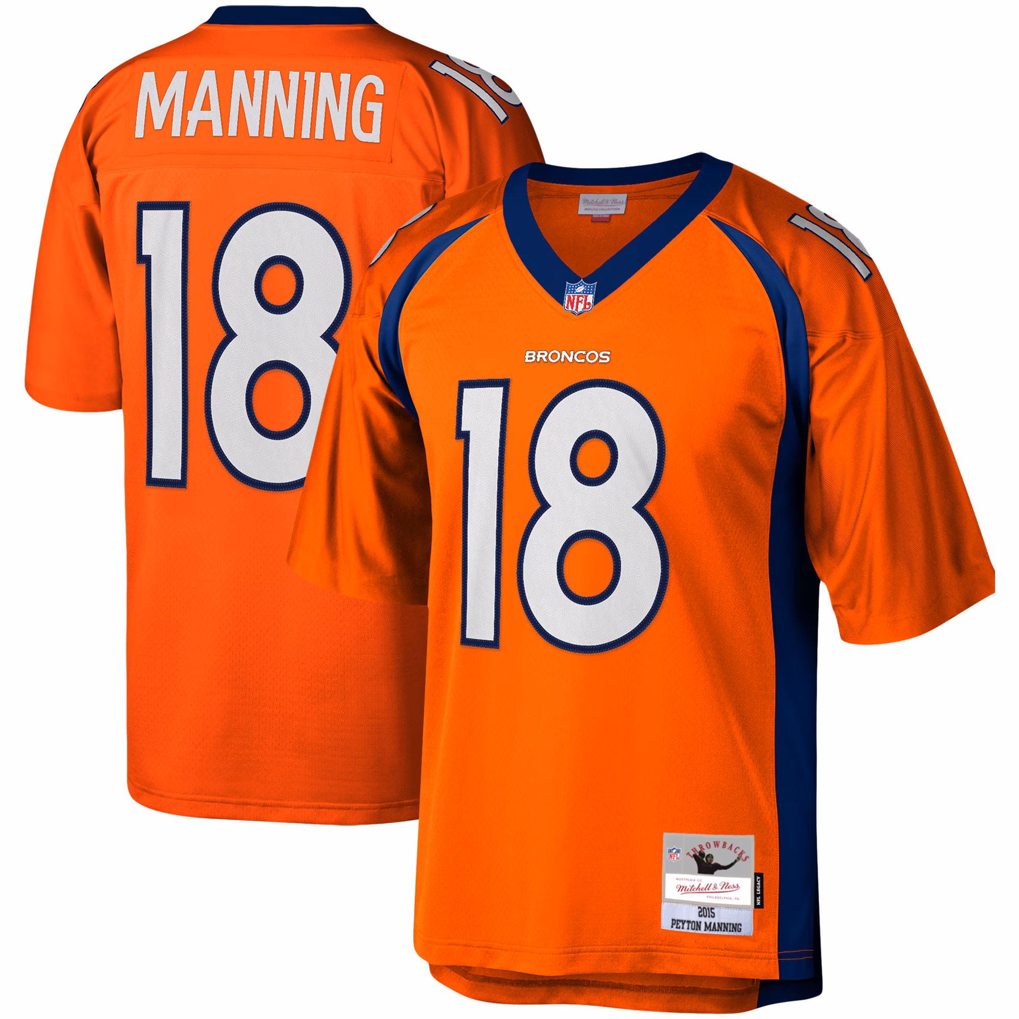 Peyton Manning Denver Broncos Legacy Replica Jersey - Orange