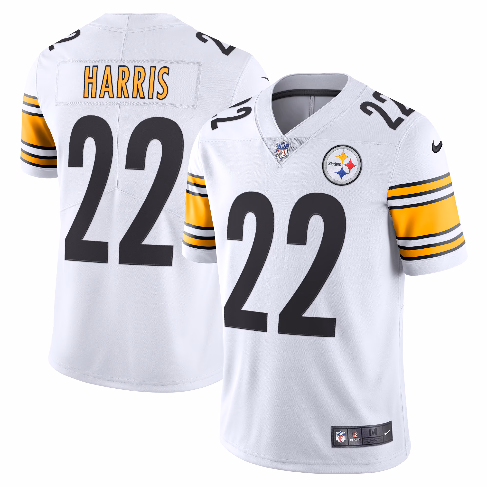 Najee Harris Pittsburgh Steelers Vapor Limited Jersey - White