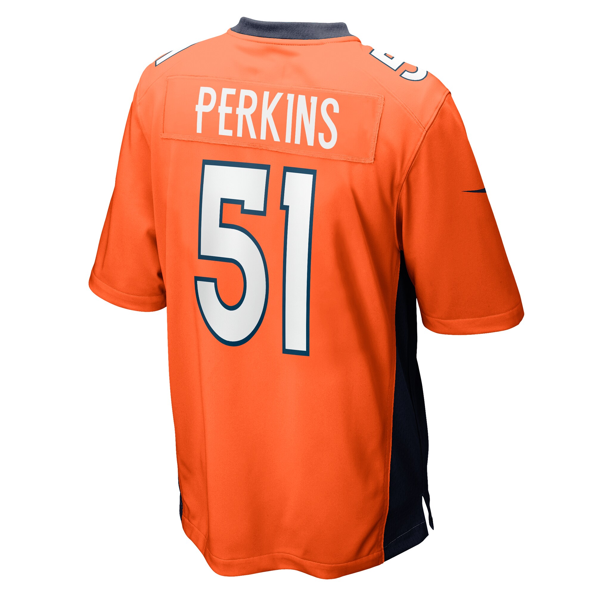 Ronnie Perkins Denver Broncos  Game Jersey -  Orange