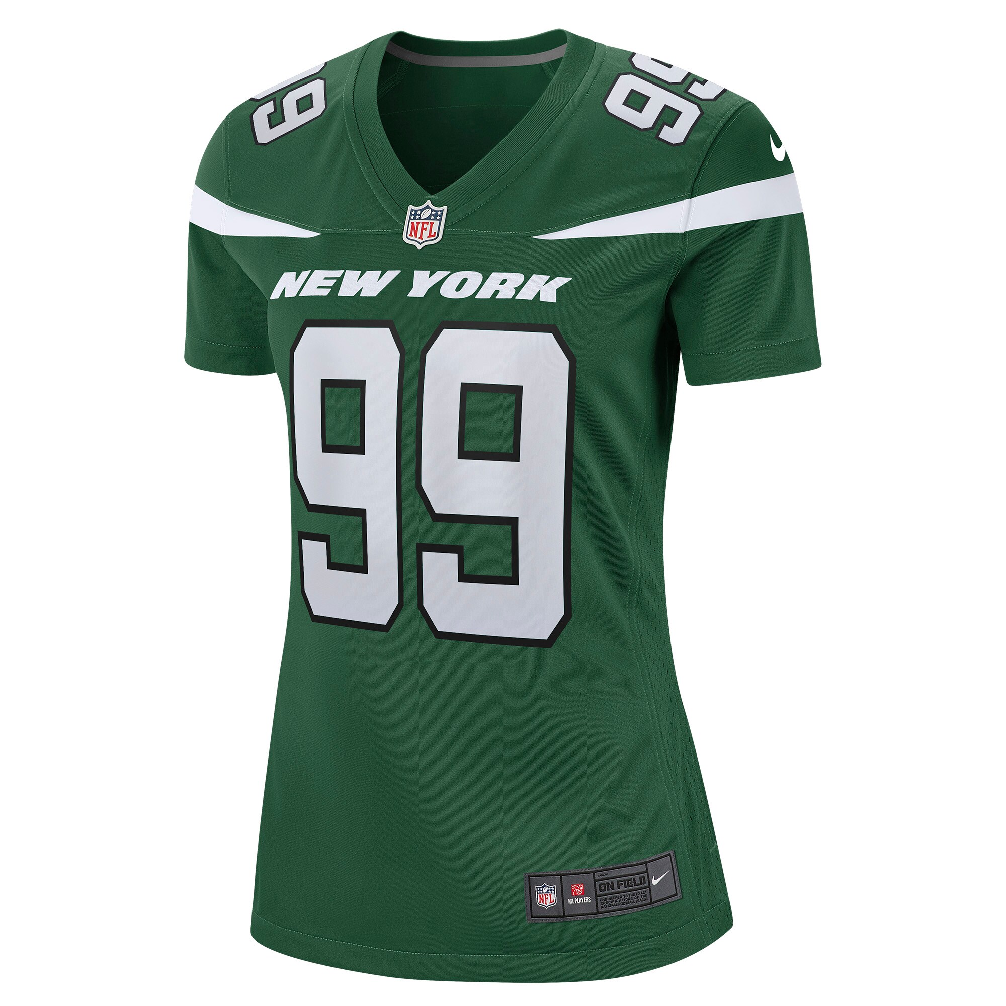 Vinny Curry New York Jets  Women's Game Jersey - Gotham Green