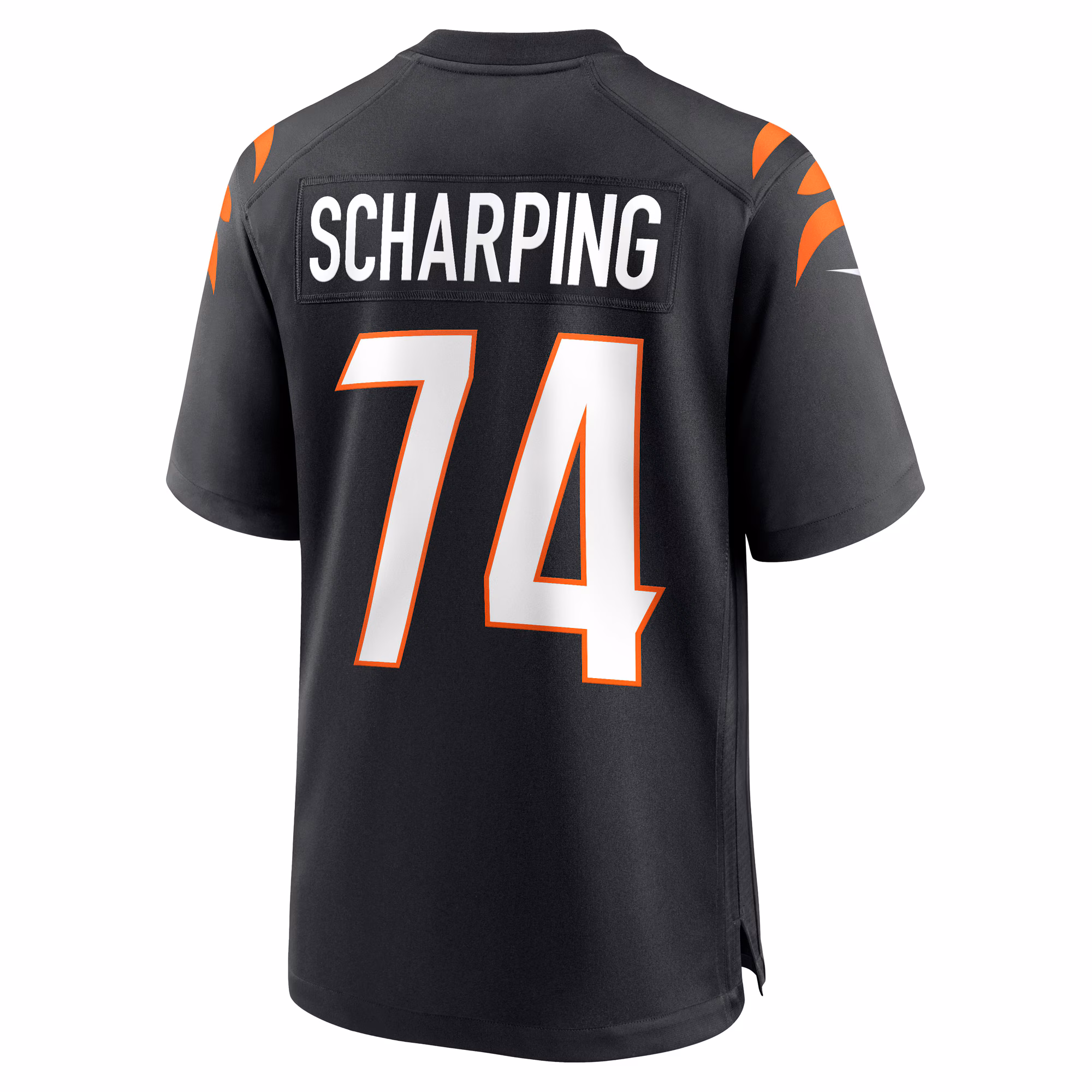 Max Scharping Cincinnati Bengals Game Player Jersey - Black