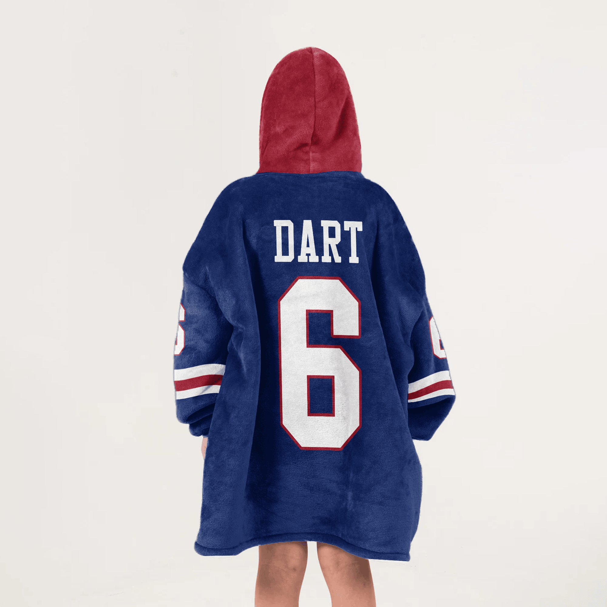 New York G Football Unisex Blanket Hoodie