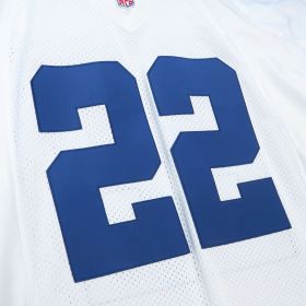 Authentic Emmitt Smith Dallas Cowboys White 2000 Jersey