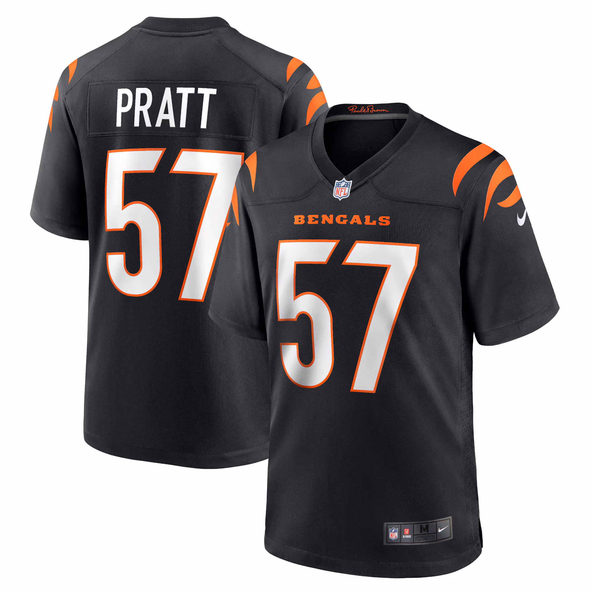 Germaine Pratt Cincinnati Bengals Game Jersey - Black