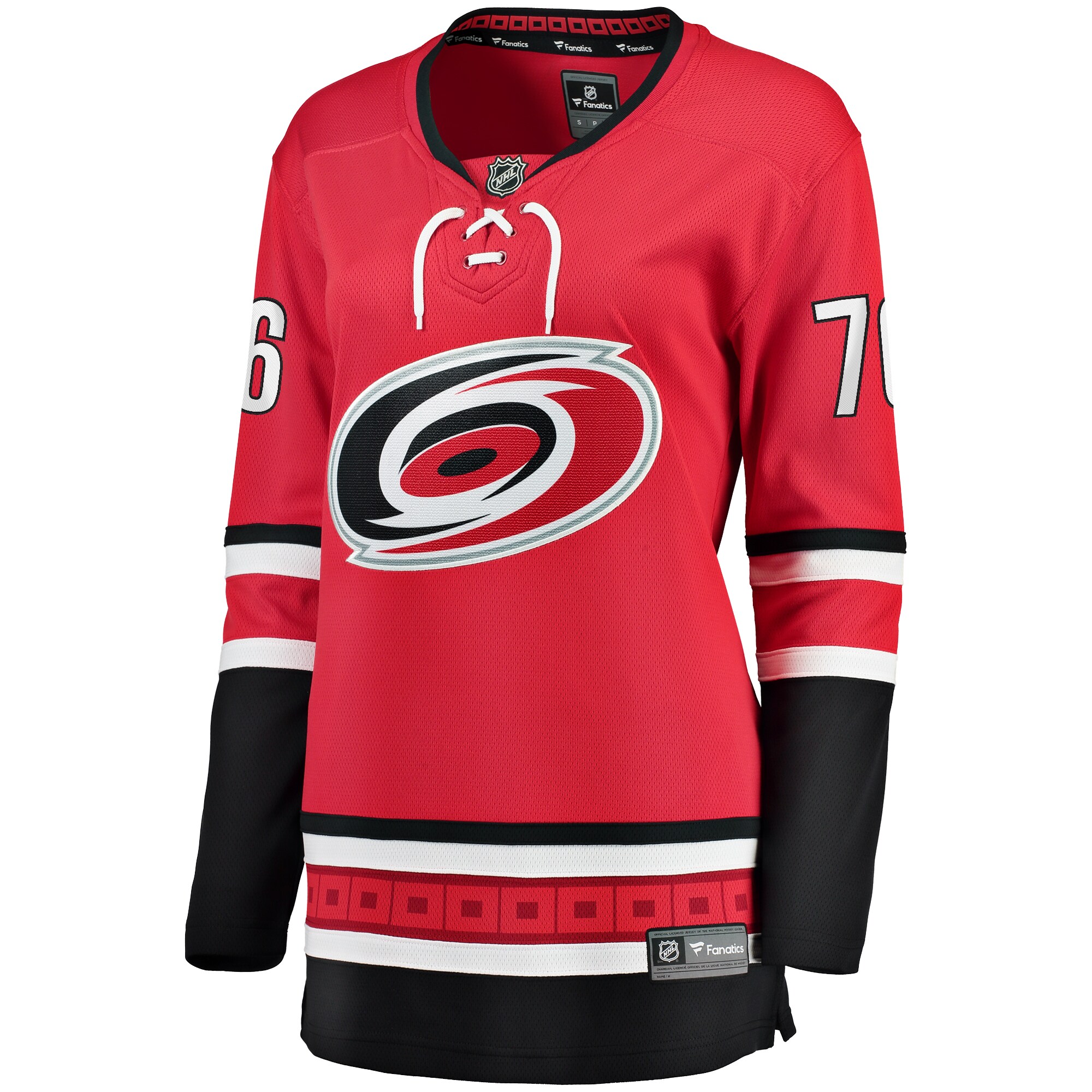 Brady Skjei Carolina Hurricanes Women's Breakaway Player Jersey - Red