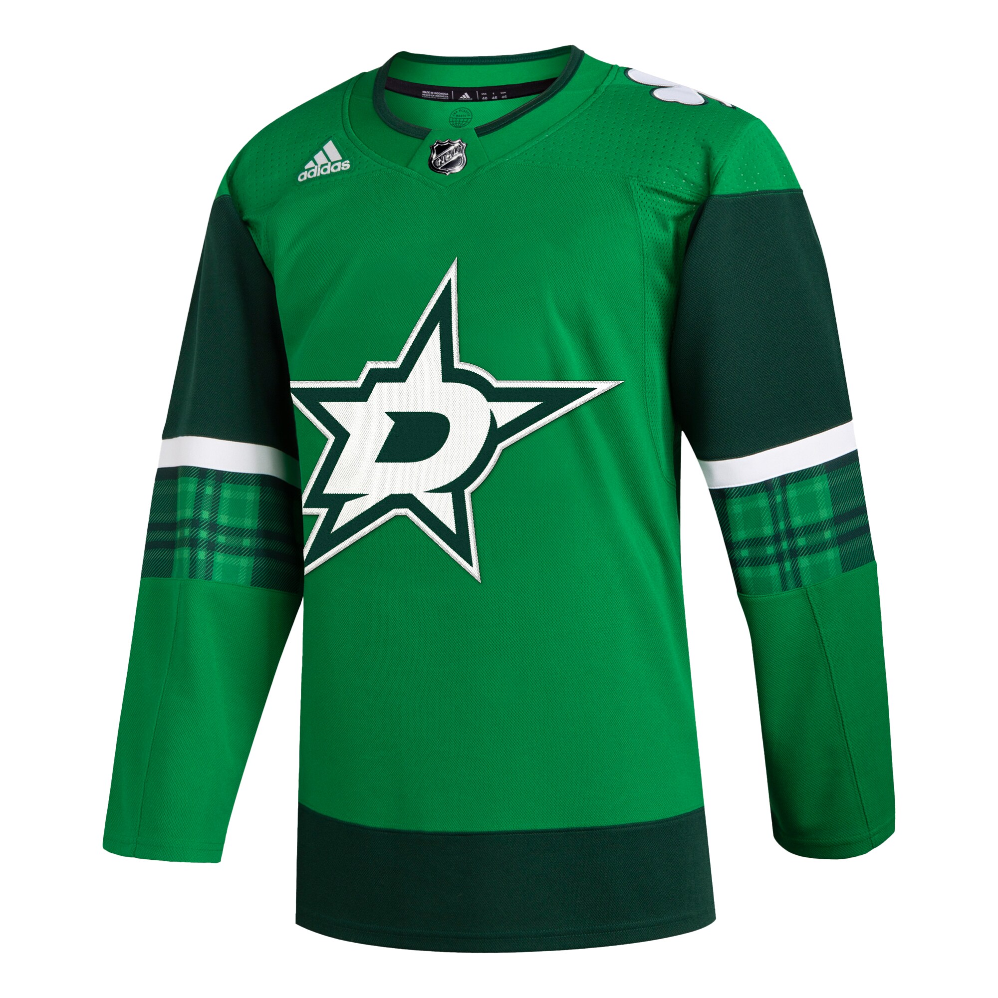 Dallas Stars  2023 St. Patrick's Day Primegreen Authentic Jersey - Kelly Green