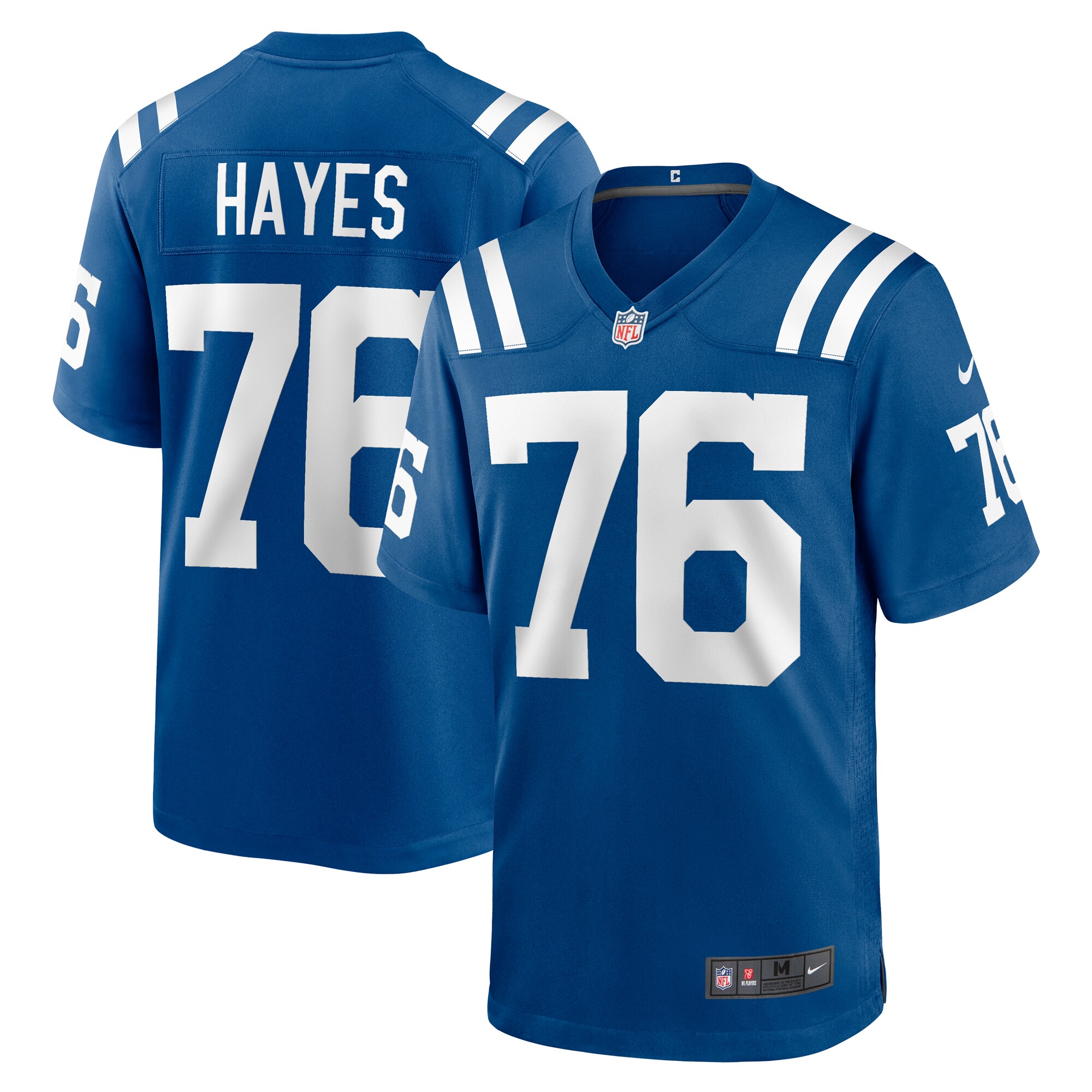 Ryan Hayes Indianapolis Colts Team Game Jersey -  Royal
