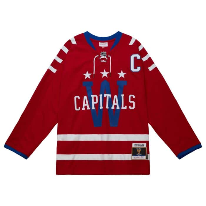 Blue Line Alexander Ovechkin Washington Capitals 2015 Jersey