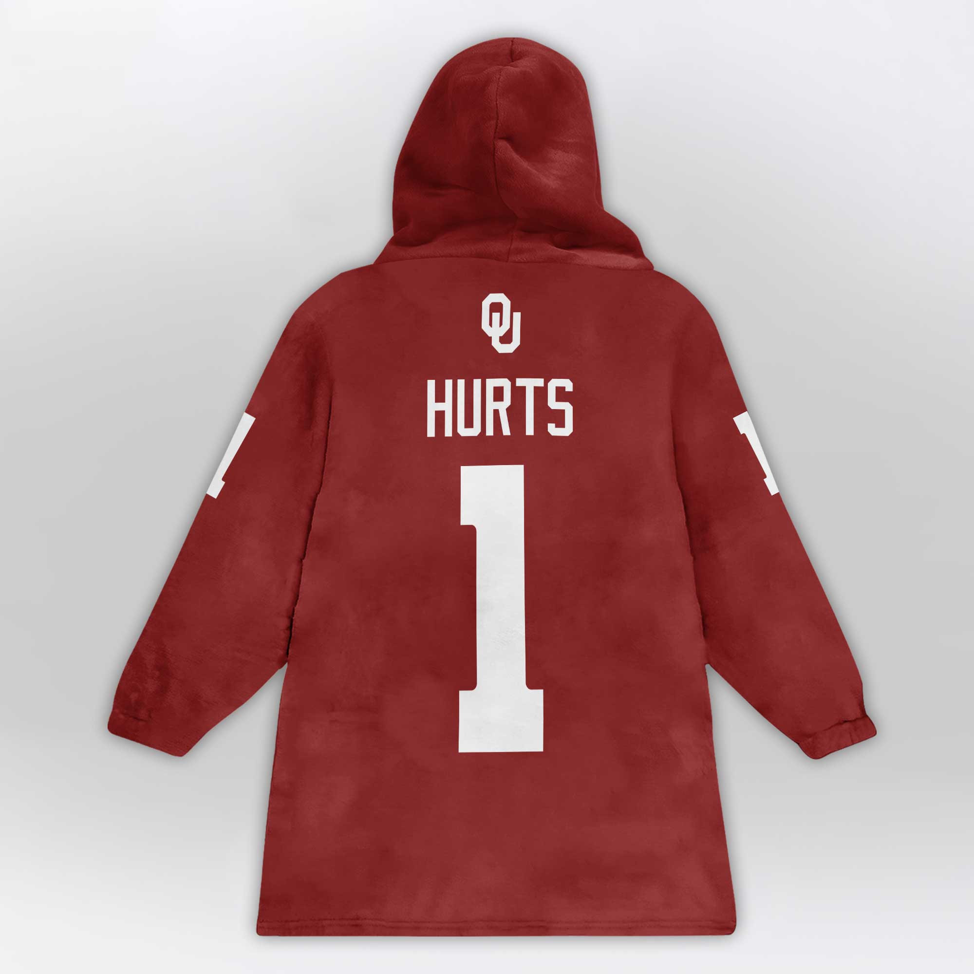 Kid J.H 1 Oklahoma Football Unisex Blanket Hoodie