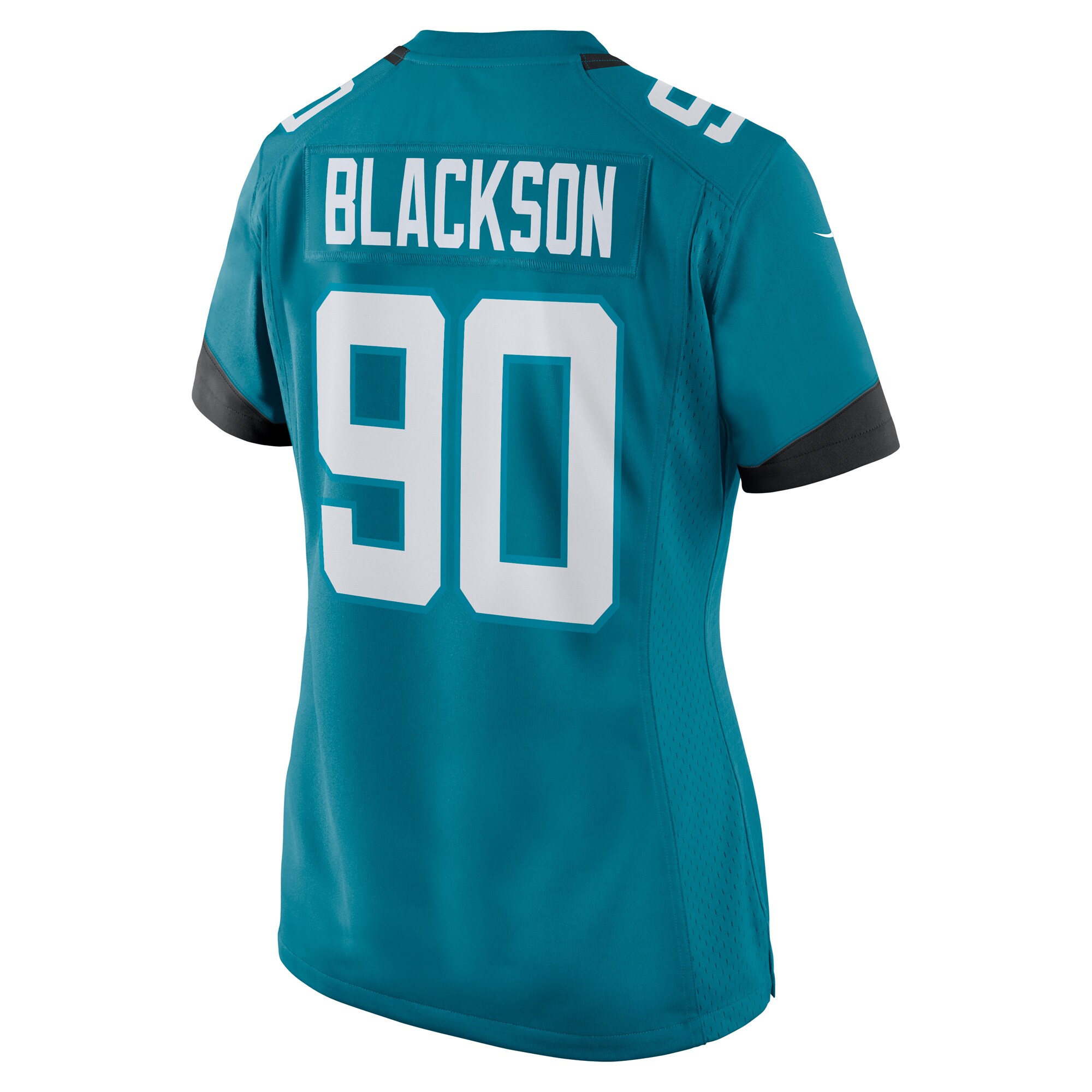 Angelo Blackson Jacksonville Jaguars Women's Team Game Jersey -  Teal