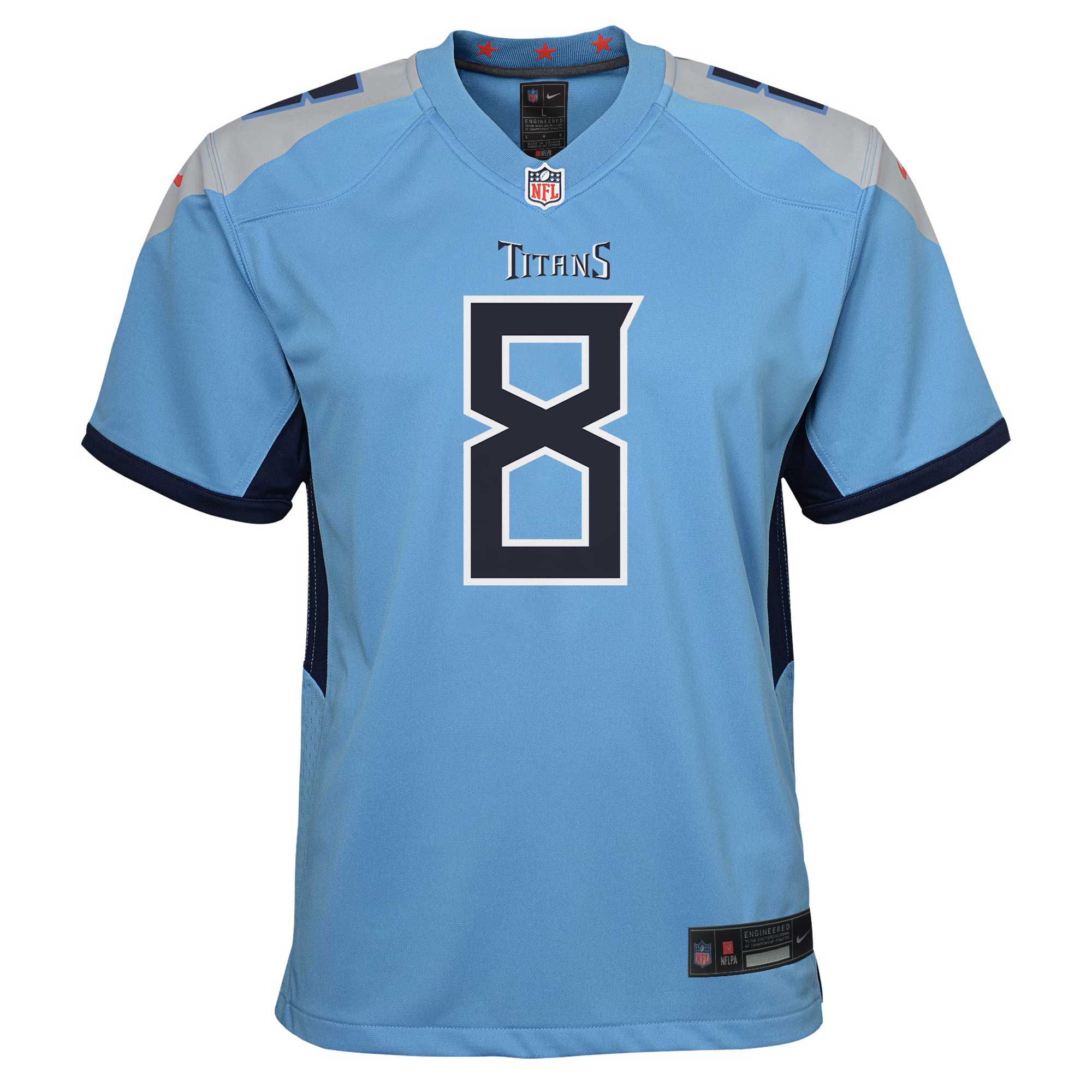 Will Levis Tennessee Titans Youth Player Game Jersey - White