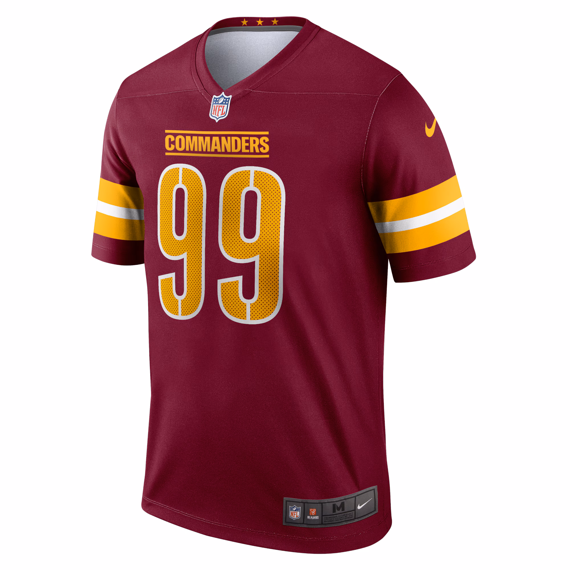 Chase Young Washington Commanders Legend Jersey - Burgundy