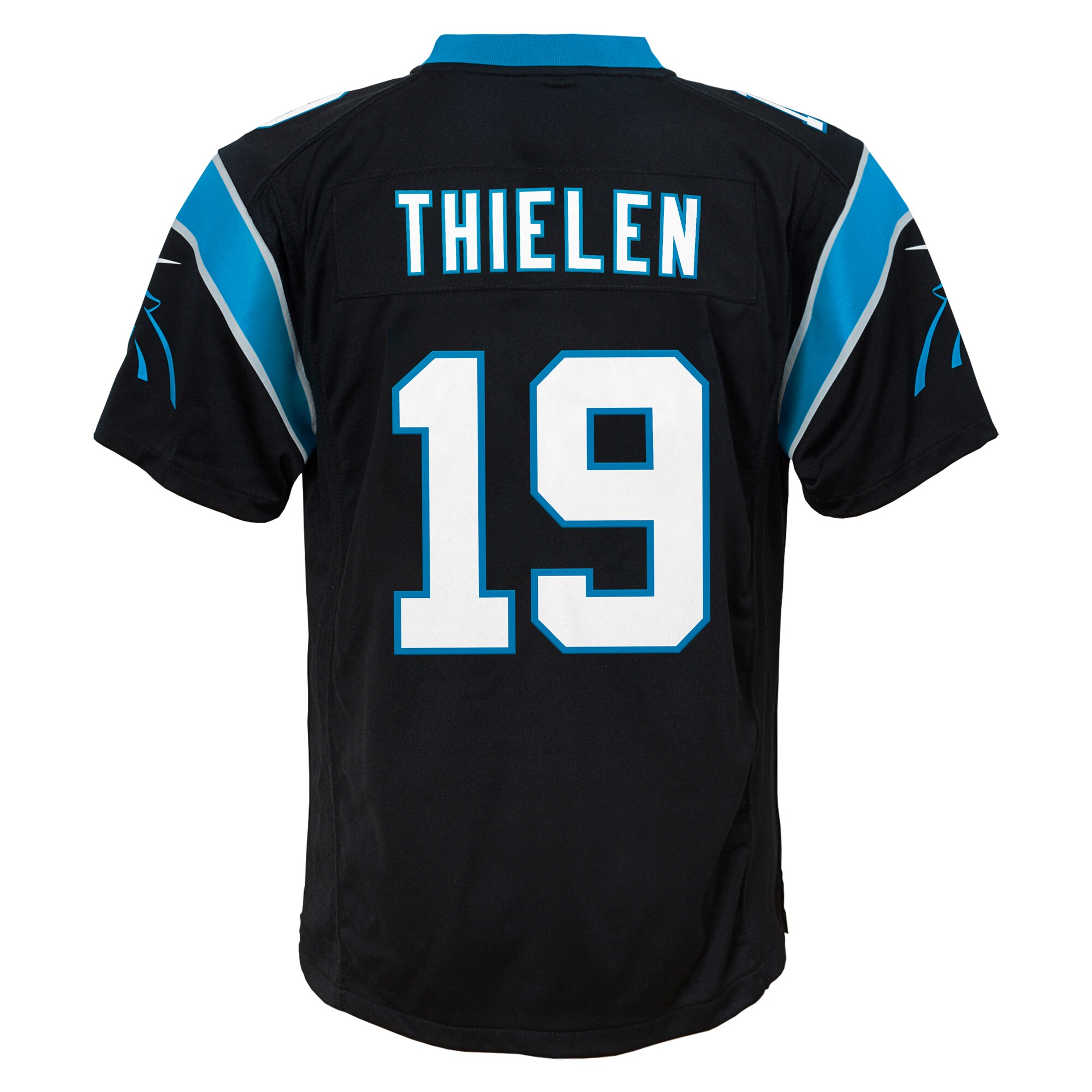 Adam Thielen Carolina Panthers  Youth Game Jersey - Black