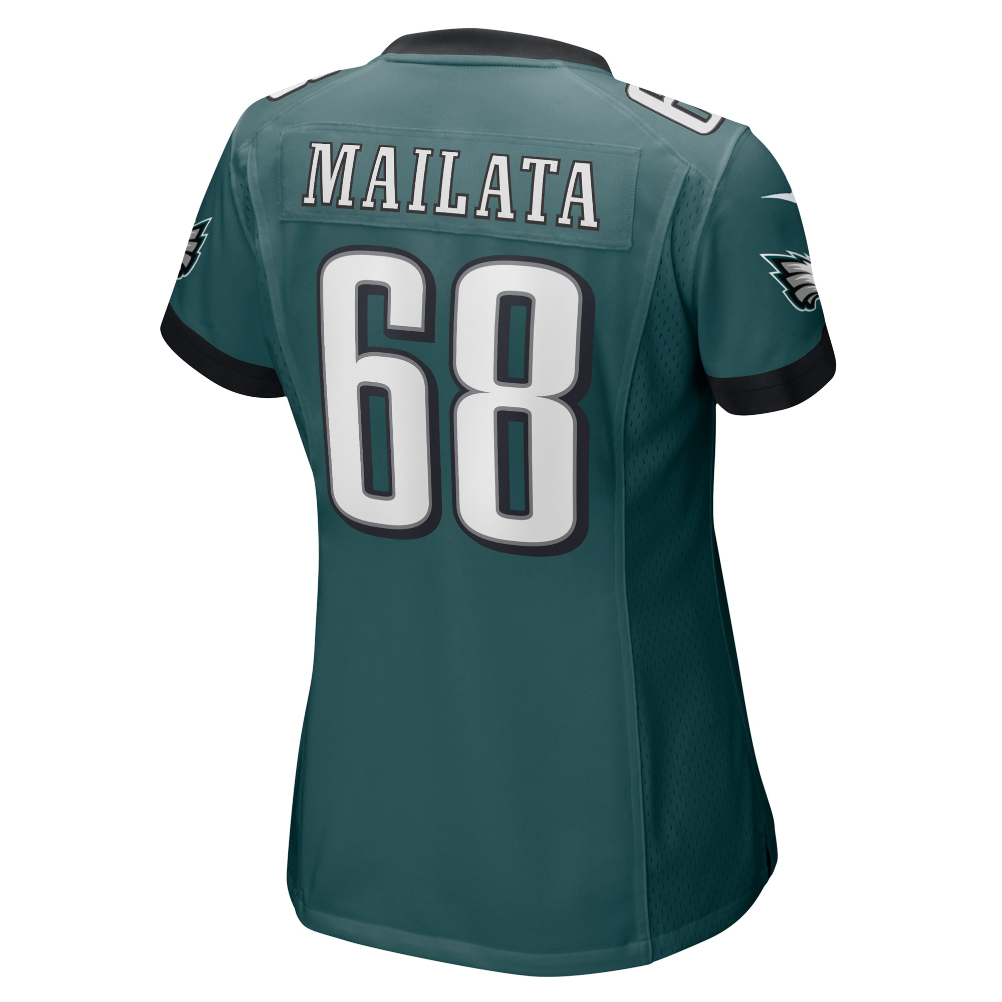 Mailata Philadelphia Eagles  Women's Game Jersey - Midnight Green