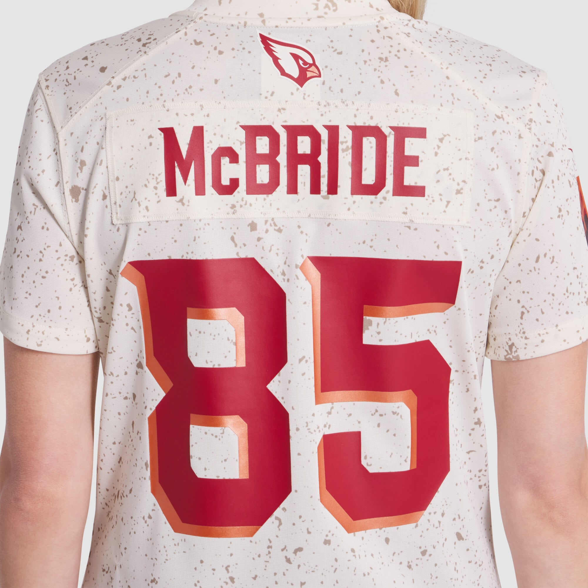Trey McBride #85 Arizona Cardinals Women's 2025 Rivalries Collection Game Jersey - Natural