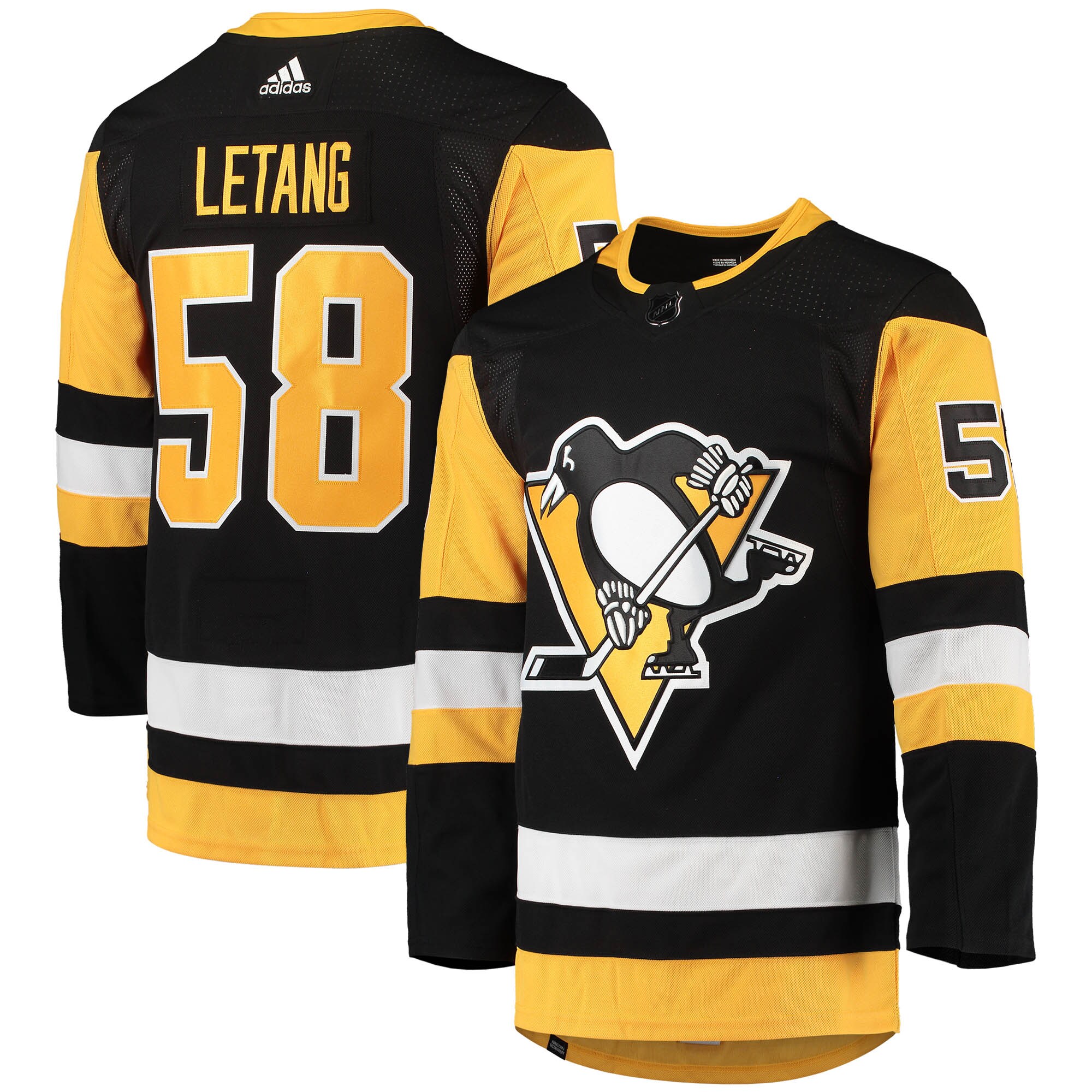 Kris Letang Pittsburgh Penguins  Home Primegreen Authentic Pro Player Jersey - Black