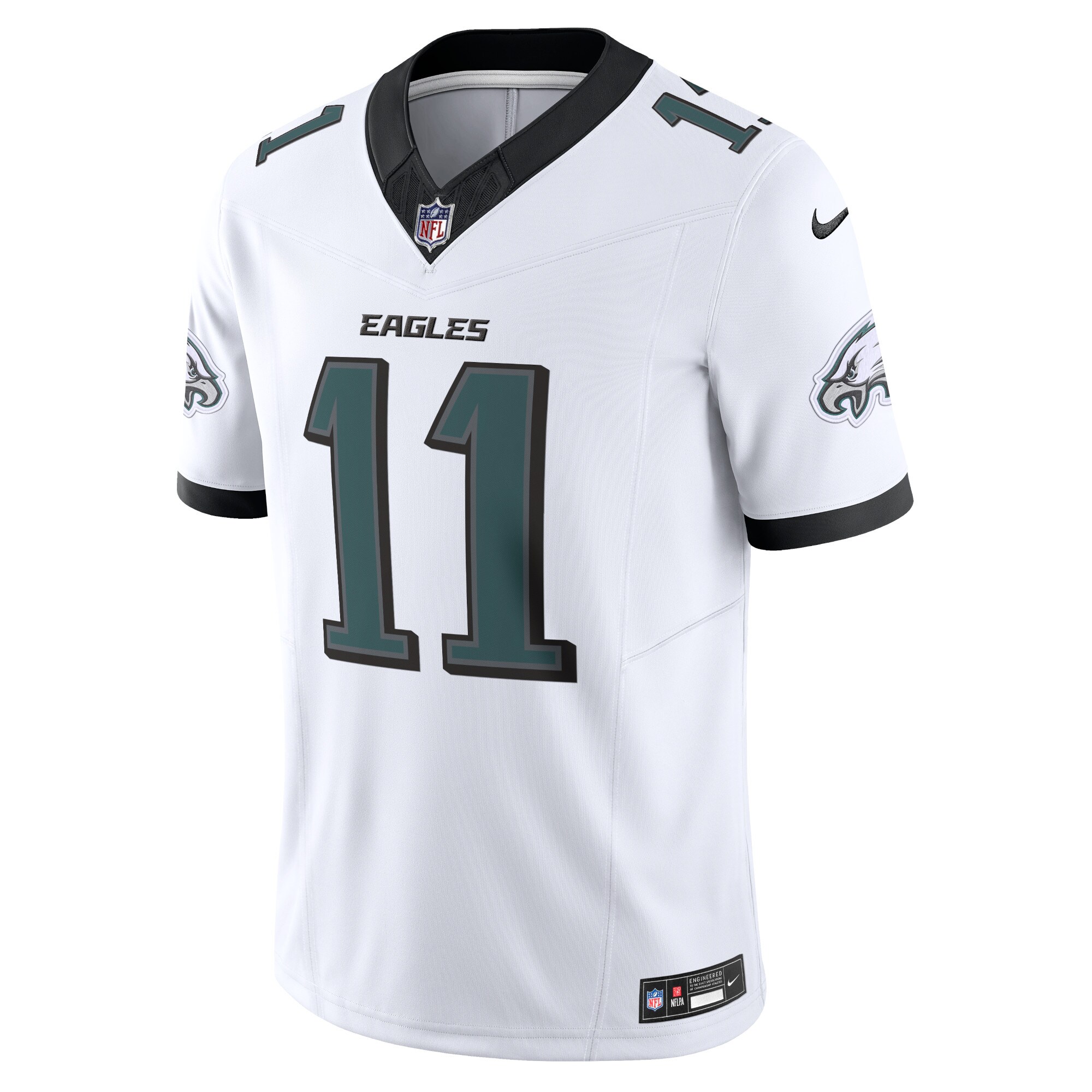 A.J. Brown Philadelphia Eagles #11 Vapor F.U.S.E. Limited Jersey - White