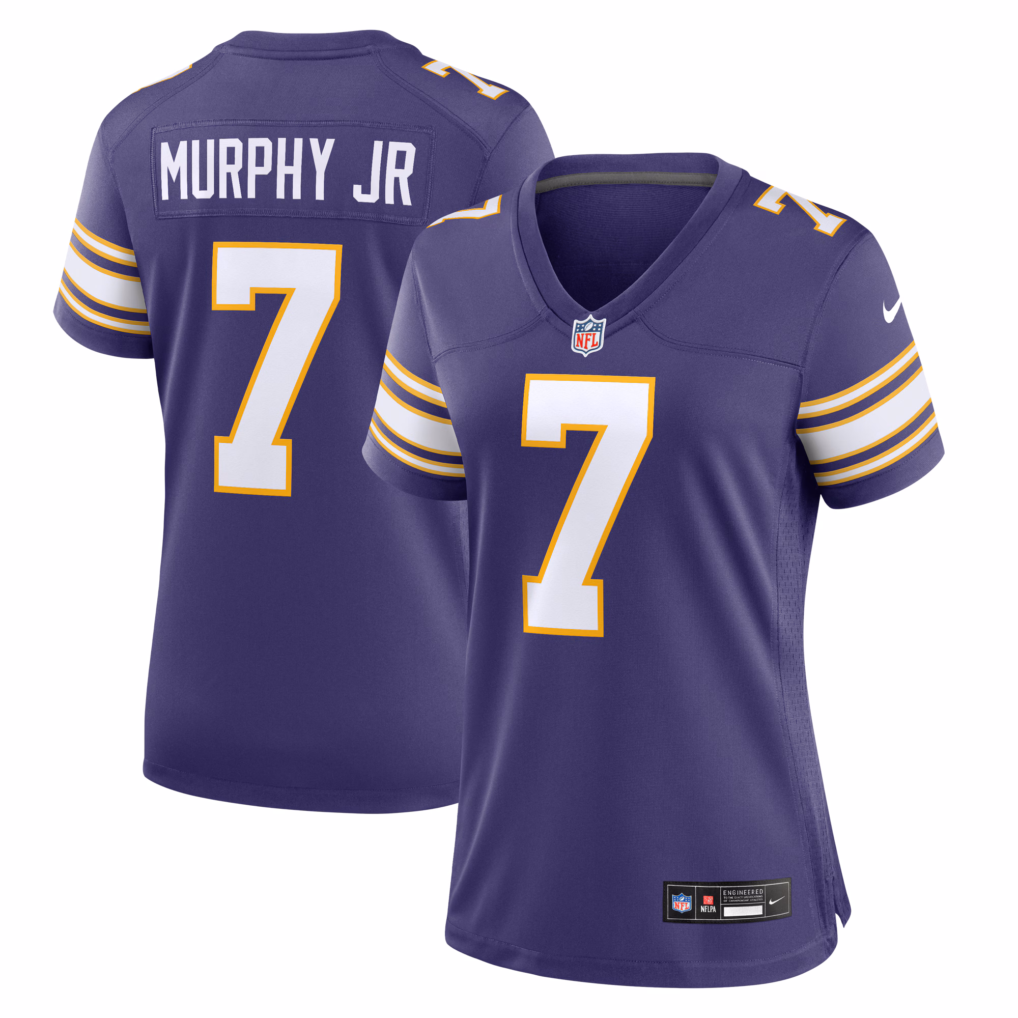 Byron Murphy Jr. Minnesota Vikings Women's Classic Player Game Jersey - Purple