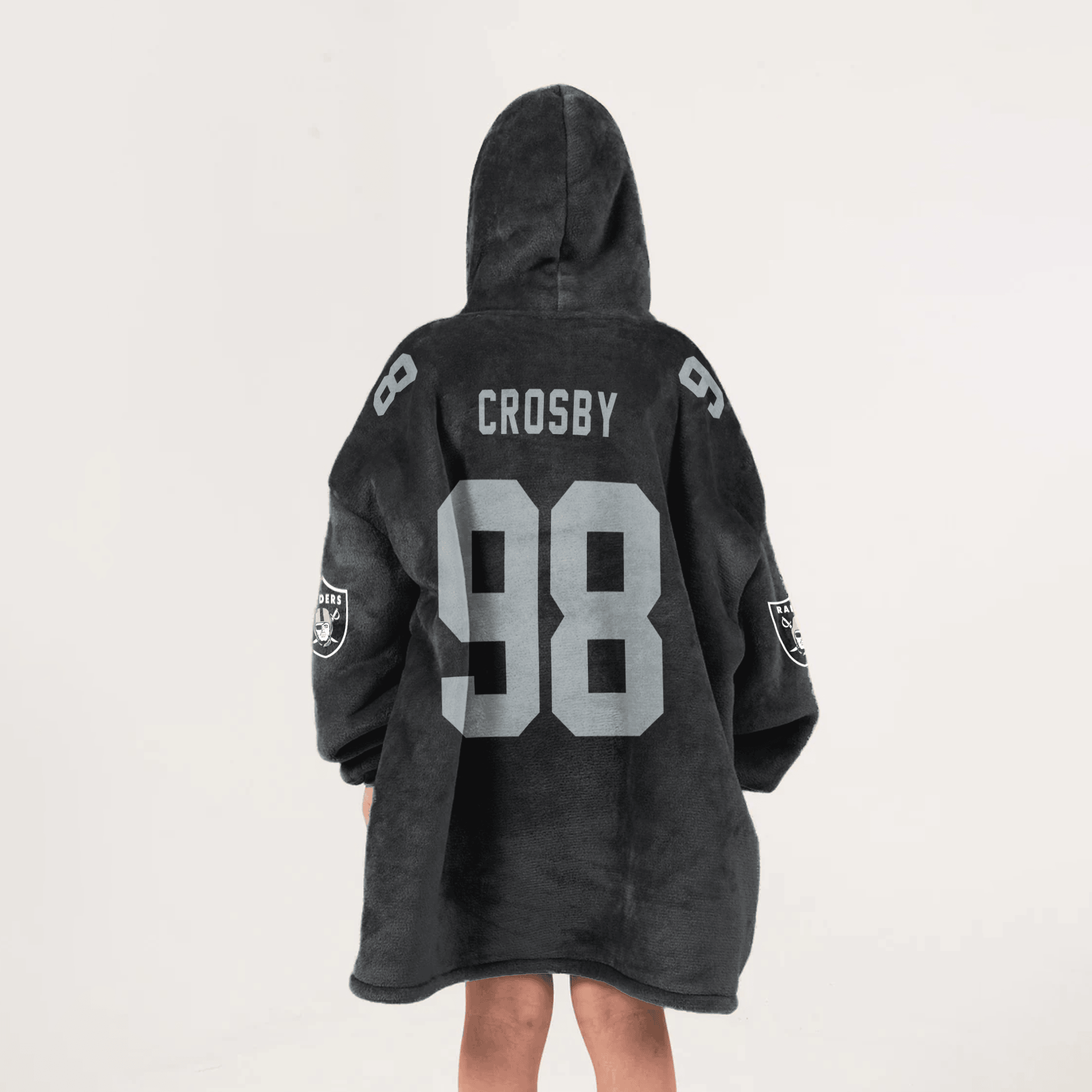 Kid M.C 98 Captain Las Vegas Football Unisex Blanket Hoodie
