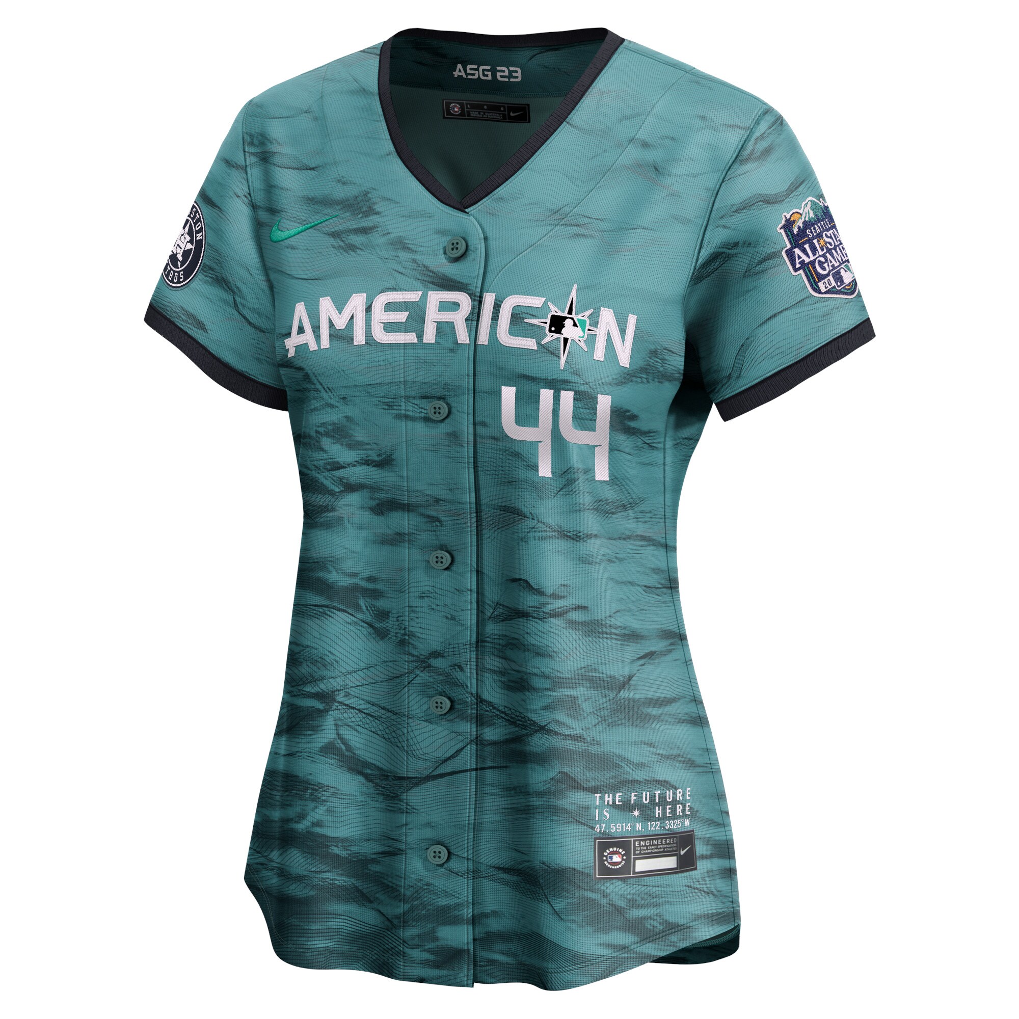 Yordan Alvarez American League  Women's 2023 MLB All-Star Game Limited Player Jersey - Teal