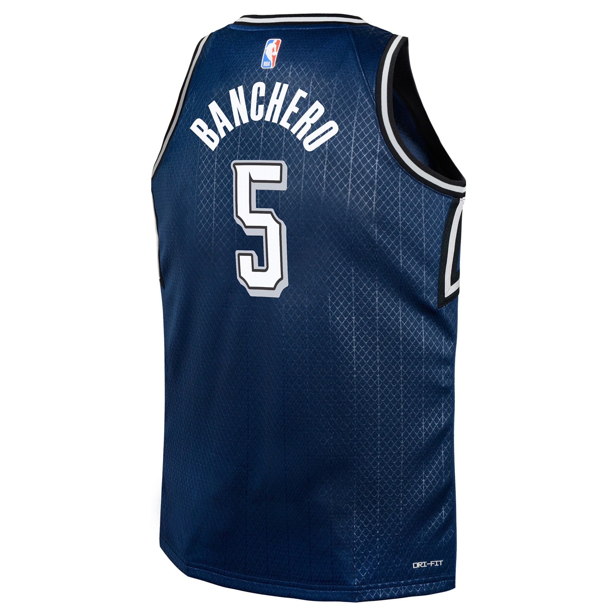 Youth Orlando Magic Paolo Banchero  Navy 2023/24 Swingman Replica Jersey - City Edition