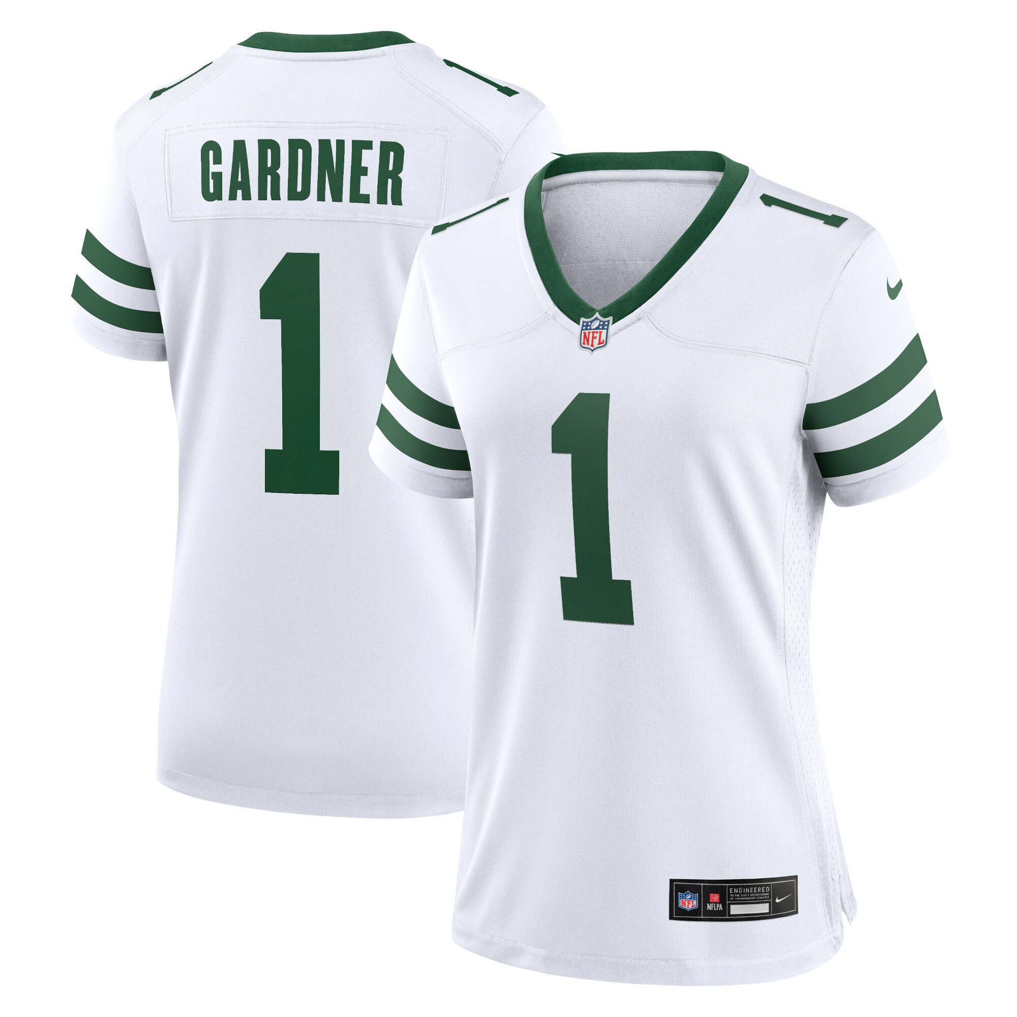 Ahmad Sauce Gardner New York Jets Women's Game Jersey - Legacy Green