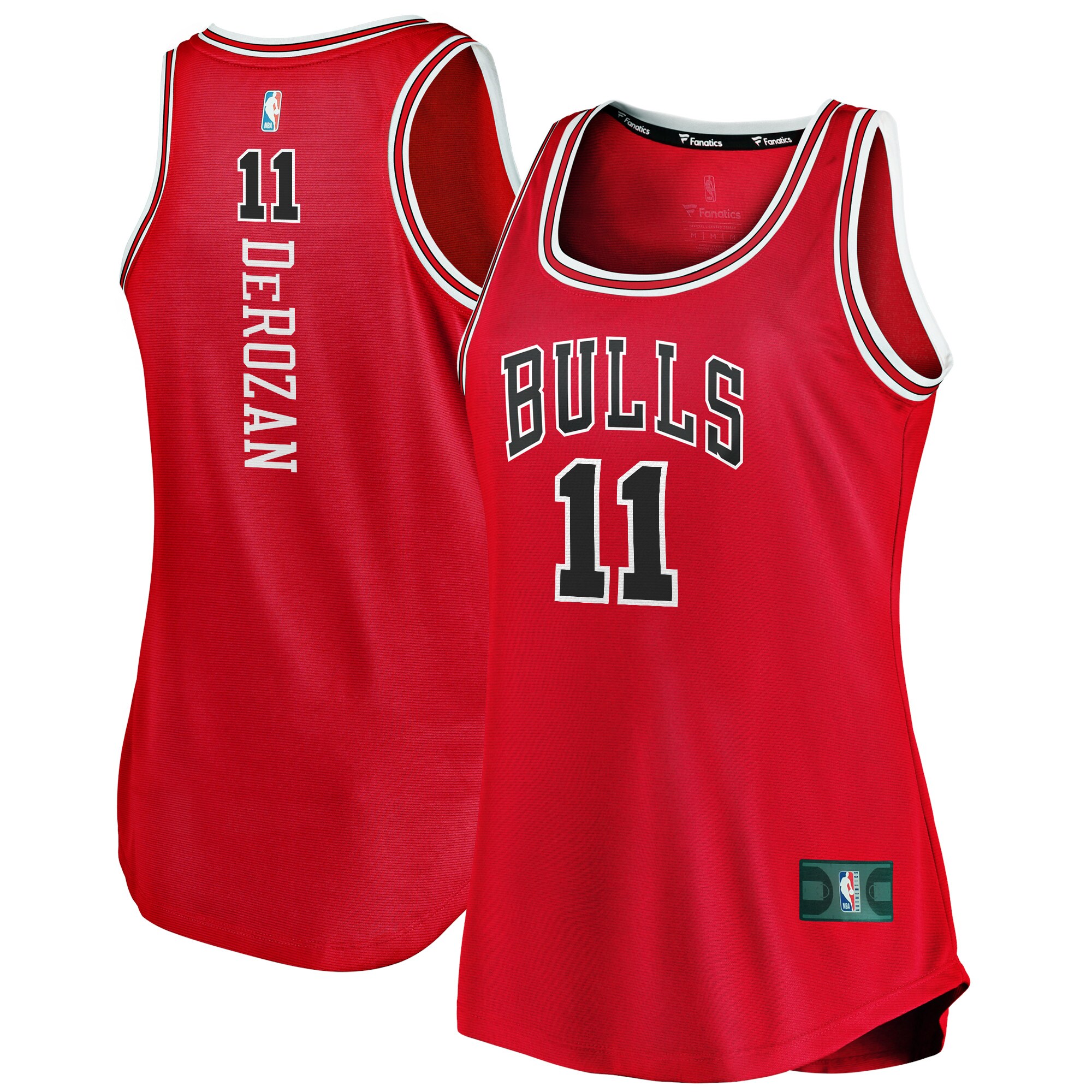 DeMar DeRozan Chicago Bulls  Women's 2021/22 Fast Break Tank Jersey - Icon Edition - Red