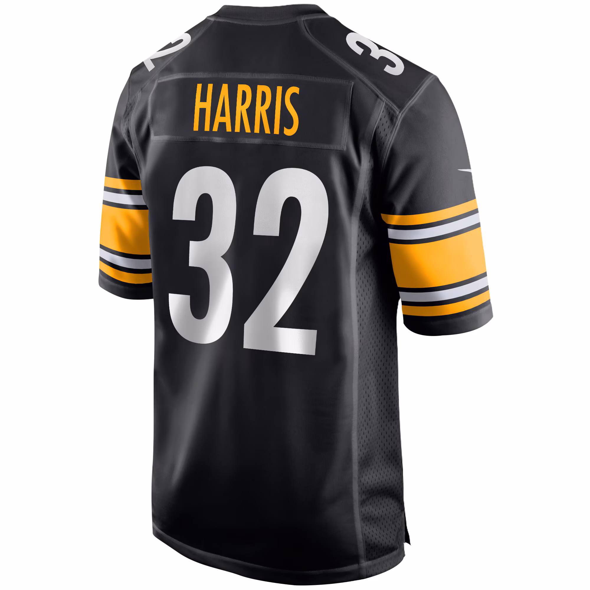 Franco Harris Pittsburgh Steelers Game Retired Player Jersey - Black