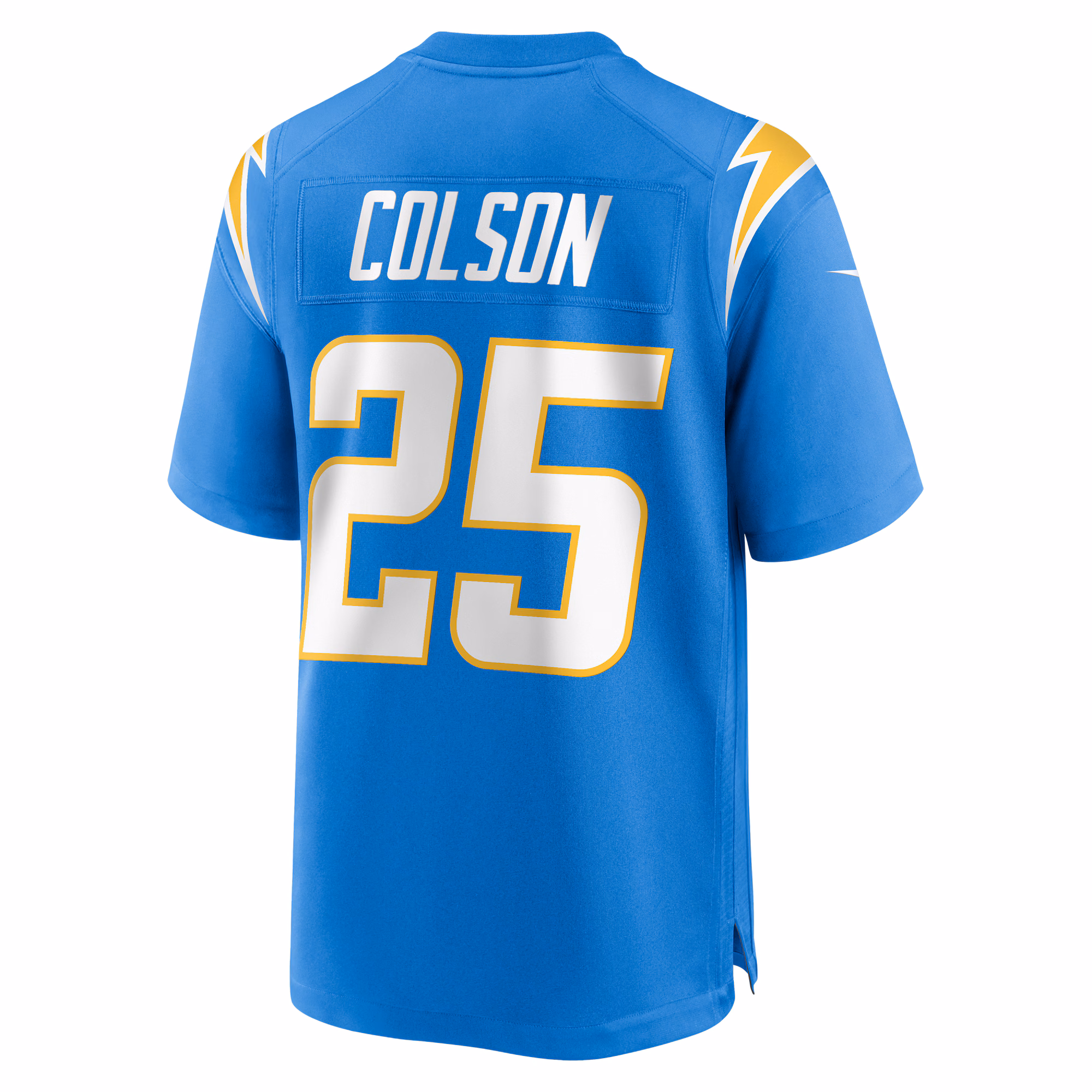 Junior Colson Los Angeles Chargers Team Game Jersey -  Powder Blue