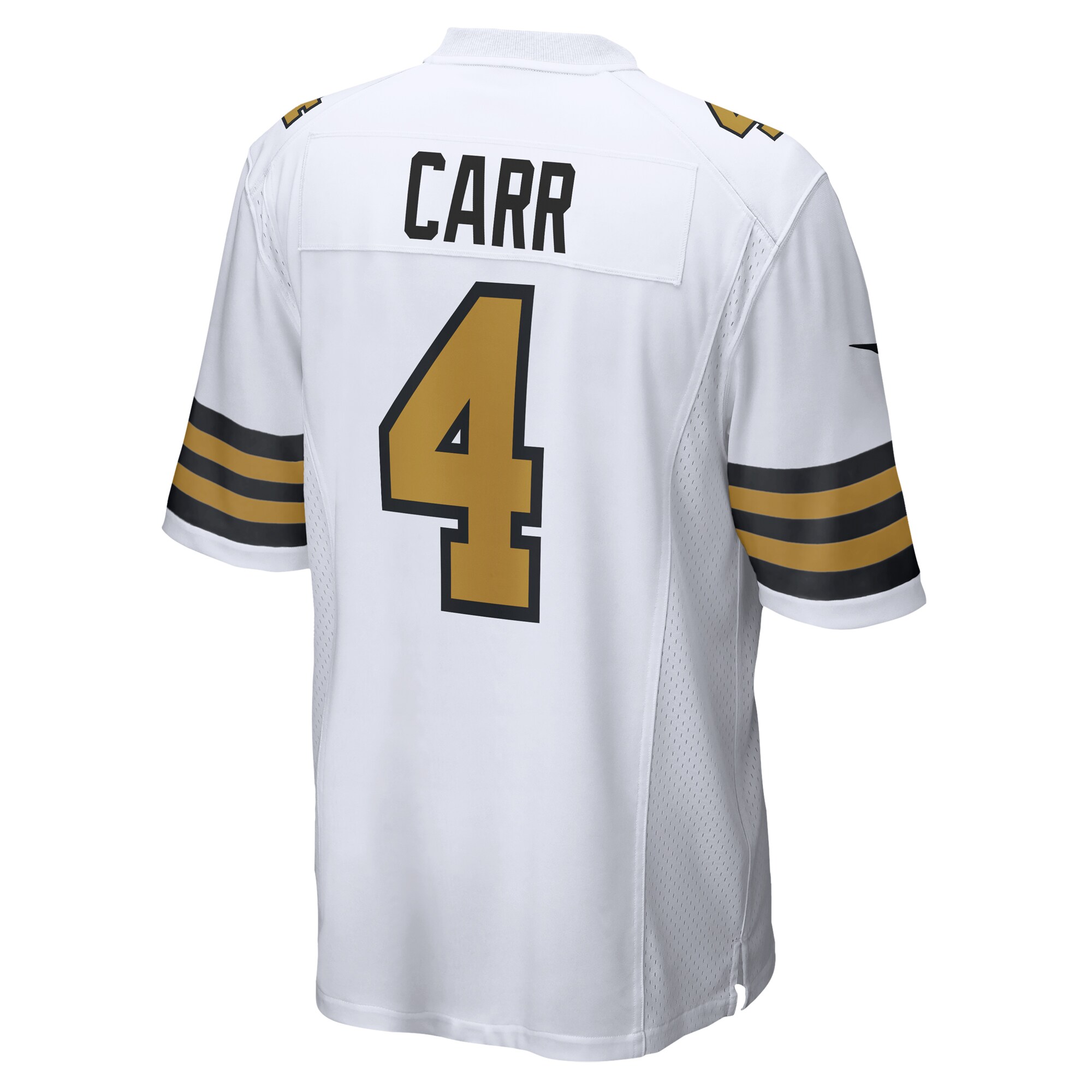 Derek Carr New Orleans Saints Alternate Game Jersey -  White