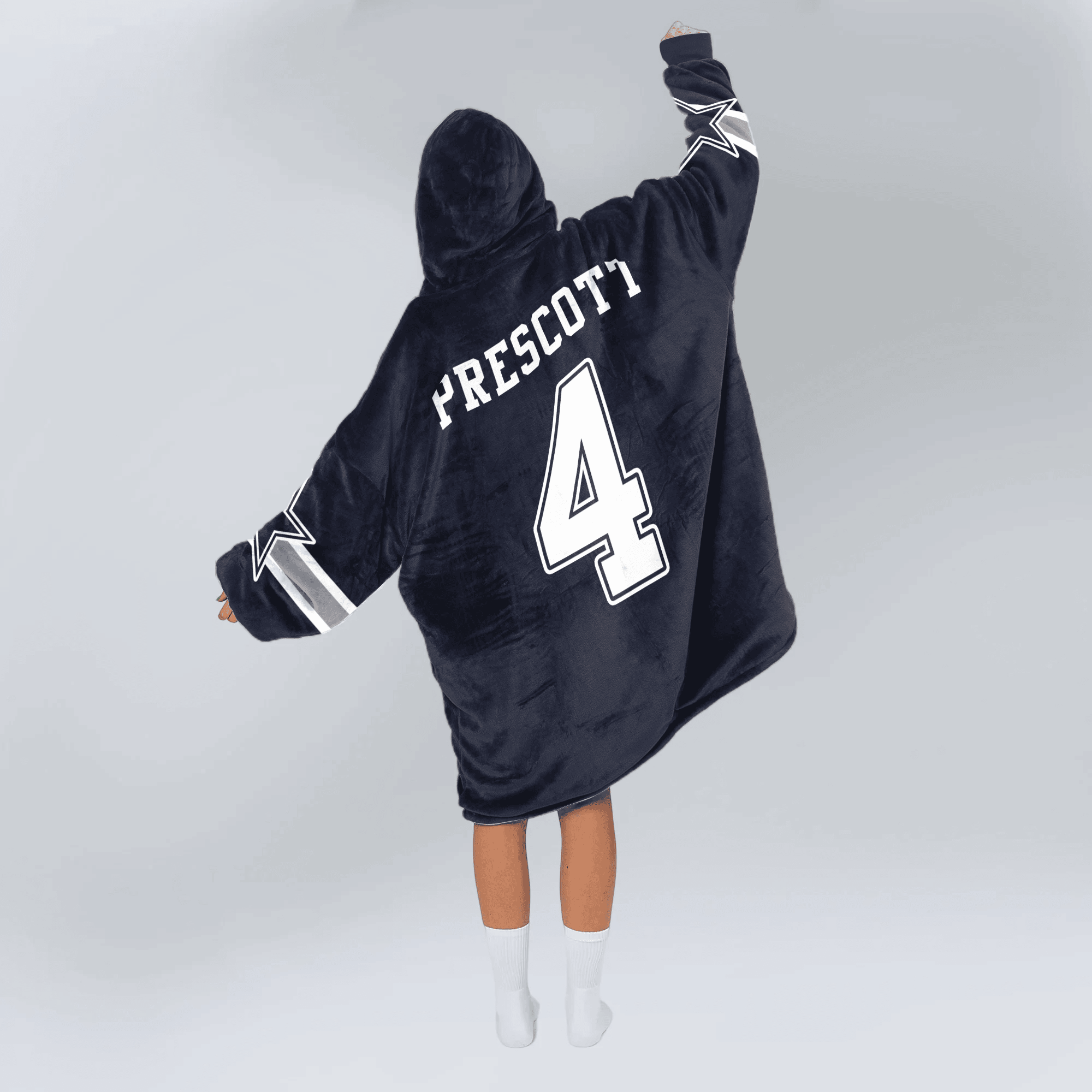 Adult D.P 4 Captain Dalllas Football Unisex Blanket Hoodie