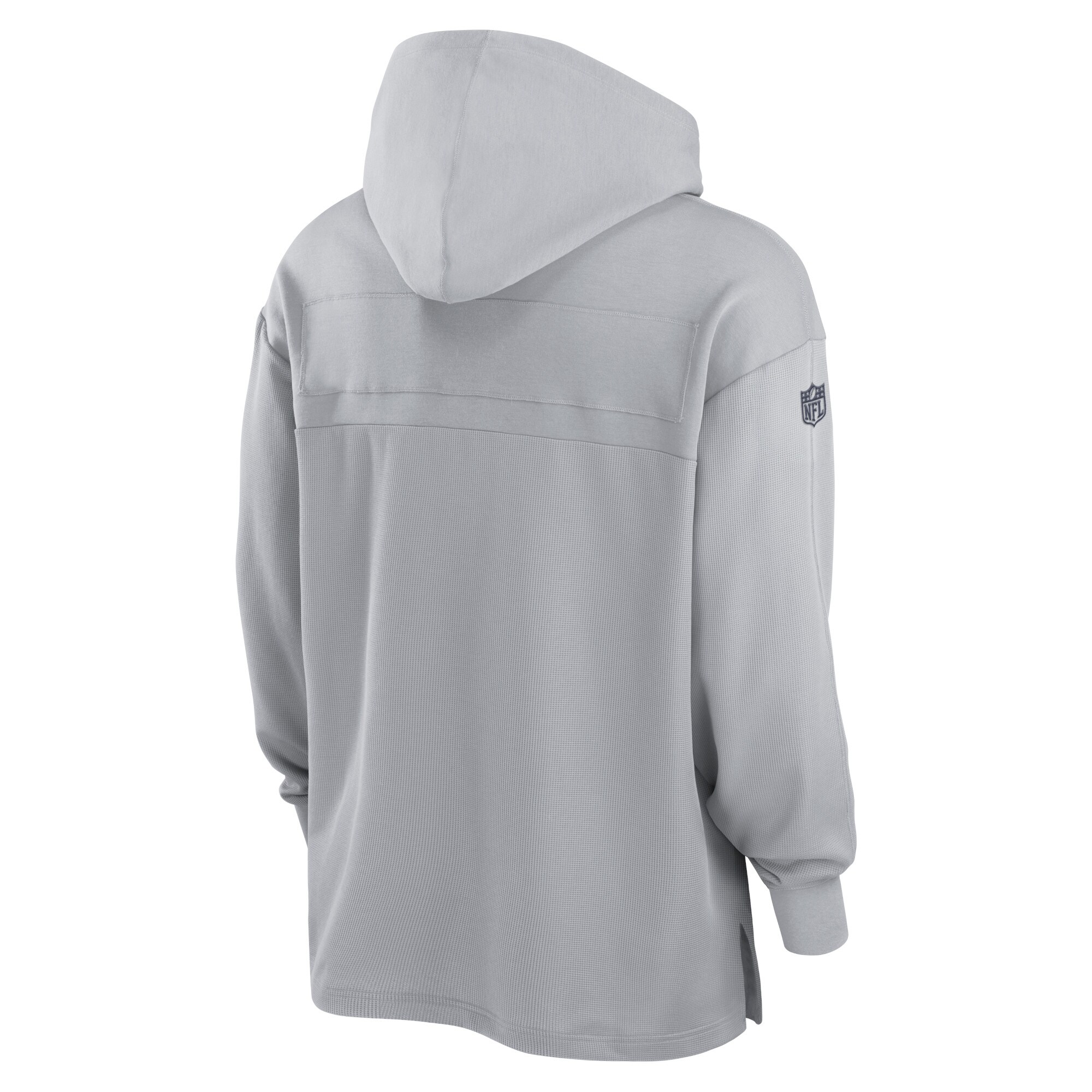 Dallas Cowboys  2023 Sideline Lightweight Performance Hooded Top - Silver