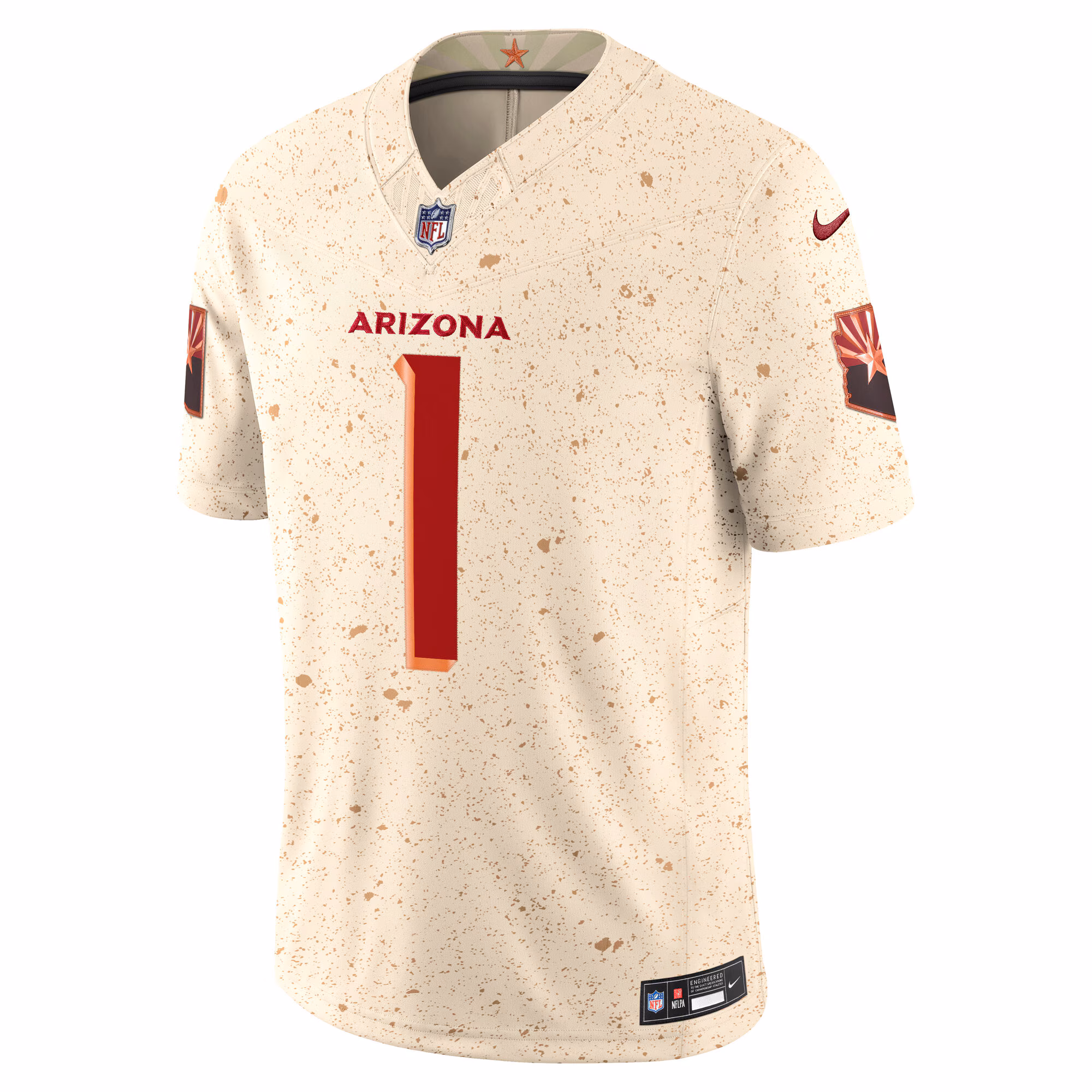 Kyler Murray #1 Arizona Cardinals 2025 Rivalries Collection Limited Jersey - Natural