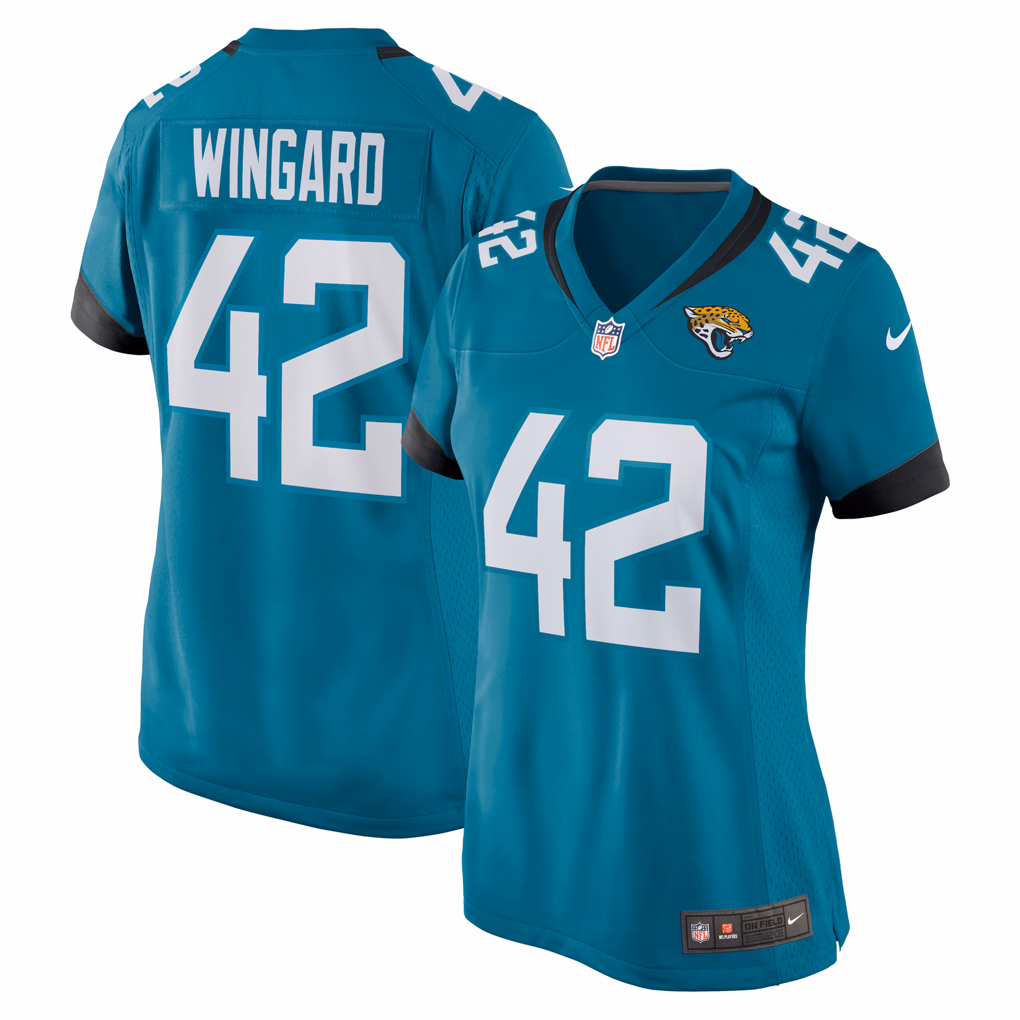 Andrew Wingard Jacksonville Jaguars Women's Game Jersey - Black