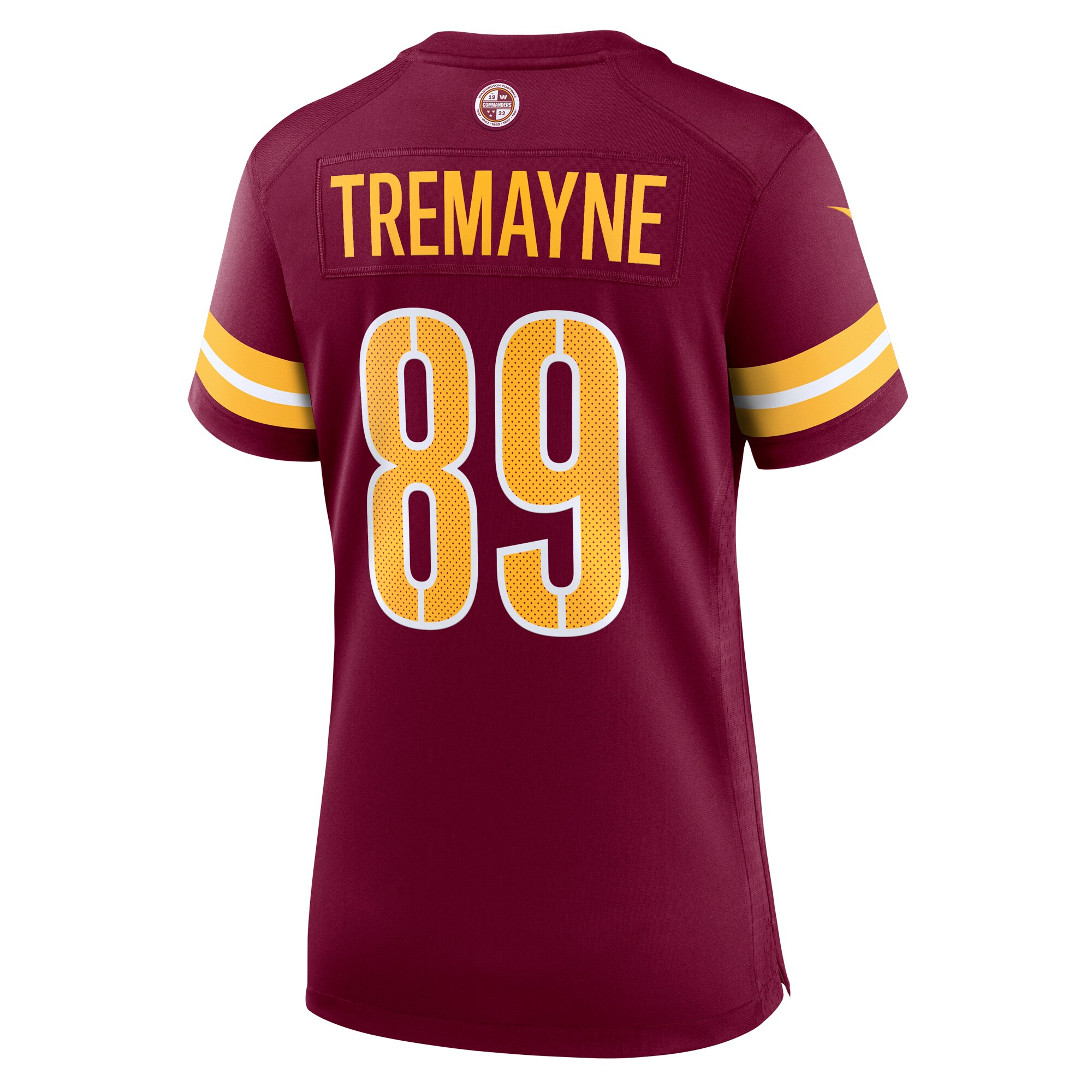 Brycen Tremayne Washington Commanders  Women's Team Game Jersey - Burgundy